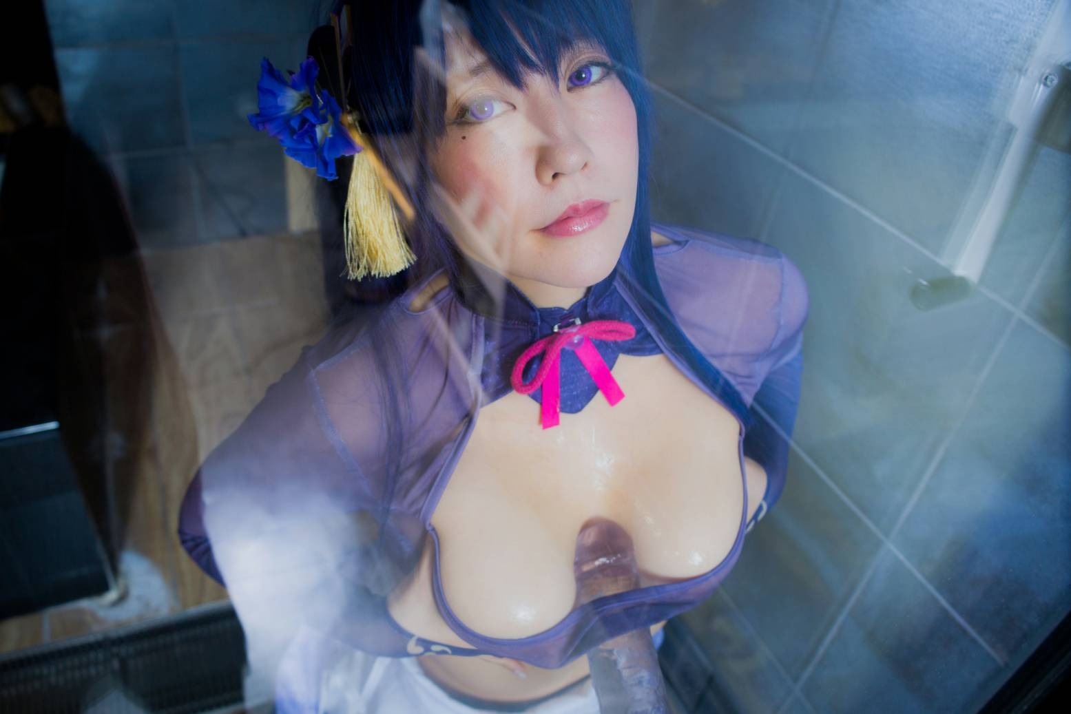 林檎蜜纪Cosplayer-HERESYNO_1.014 Raiden Shogun [145P-43MB]_第5集