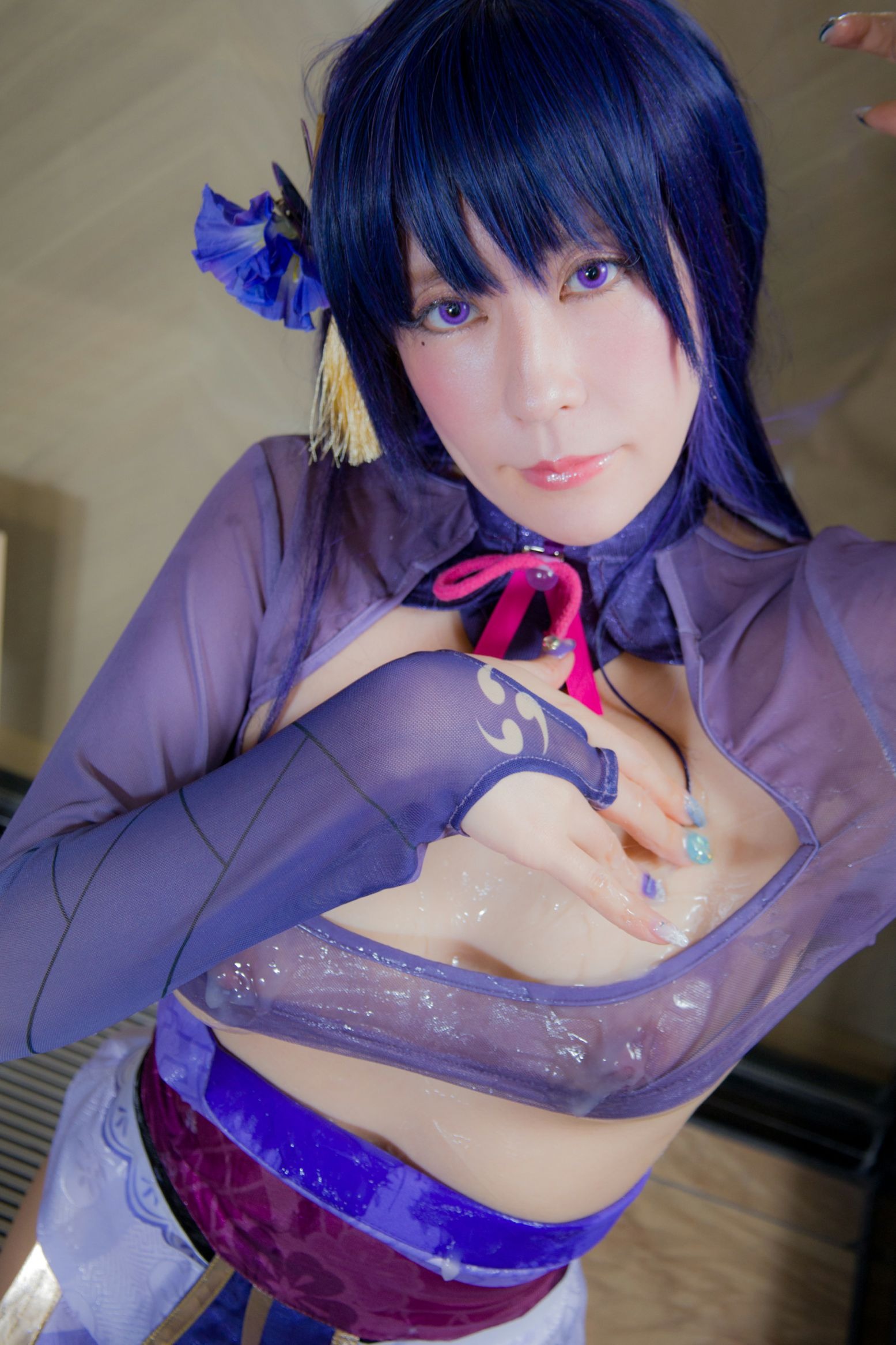 林檎蜜纪Cosplayer-HERESYNO_1.014 Raiden Shogun [145P-43MB]_第6集