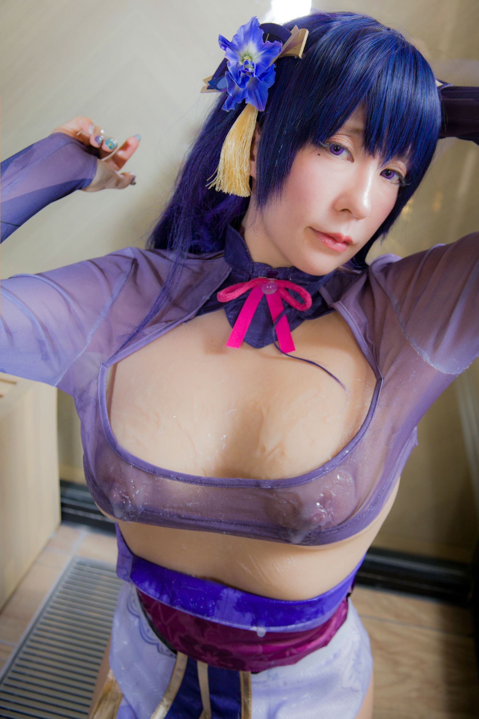 林檎蜜纪Cosplayer-HERESYNO_1.014 Raiden Shogun [145P-43MB]_第6集