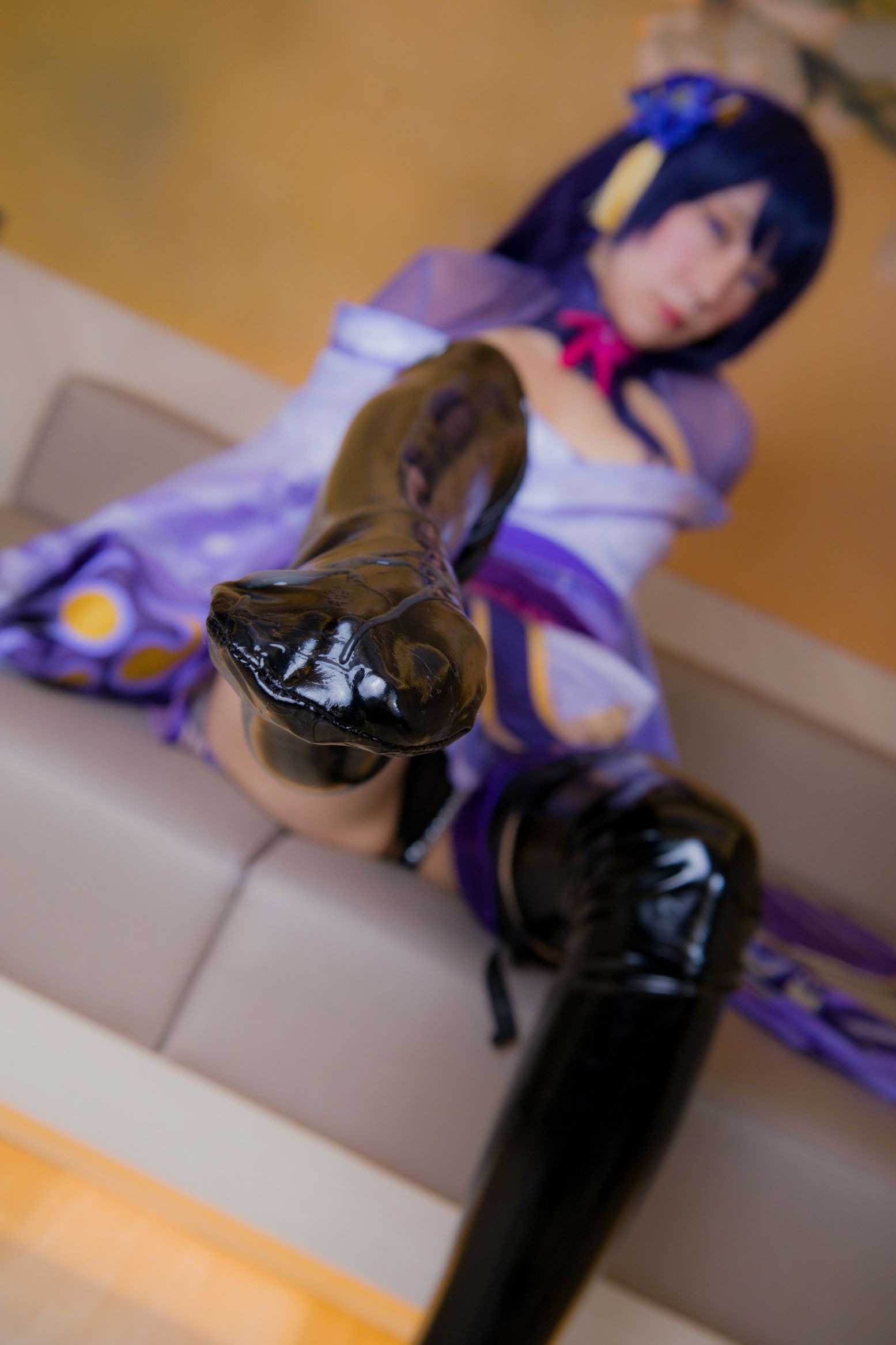 林檎蜜纪Cosplayer-HERESYNO_1.014 Raiden Shogun [145P-43MB]_第1集