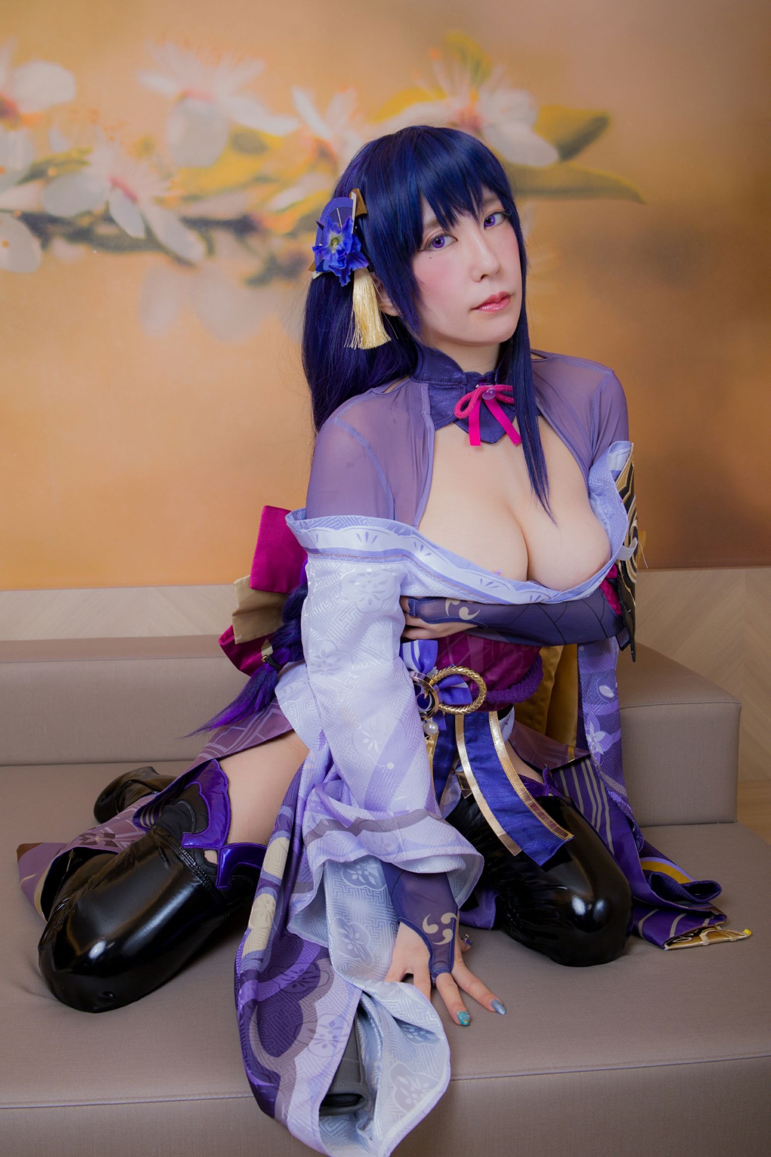 林檎蜜纪Cosplayer-HERESYNO_1.014 Raiden Shogun [145P-43MB]_第1集