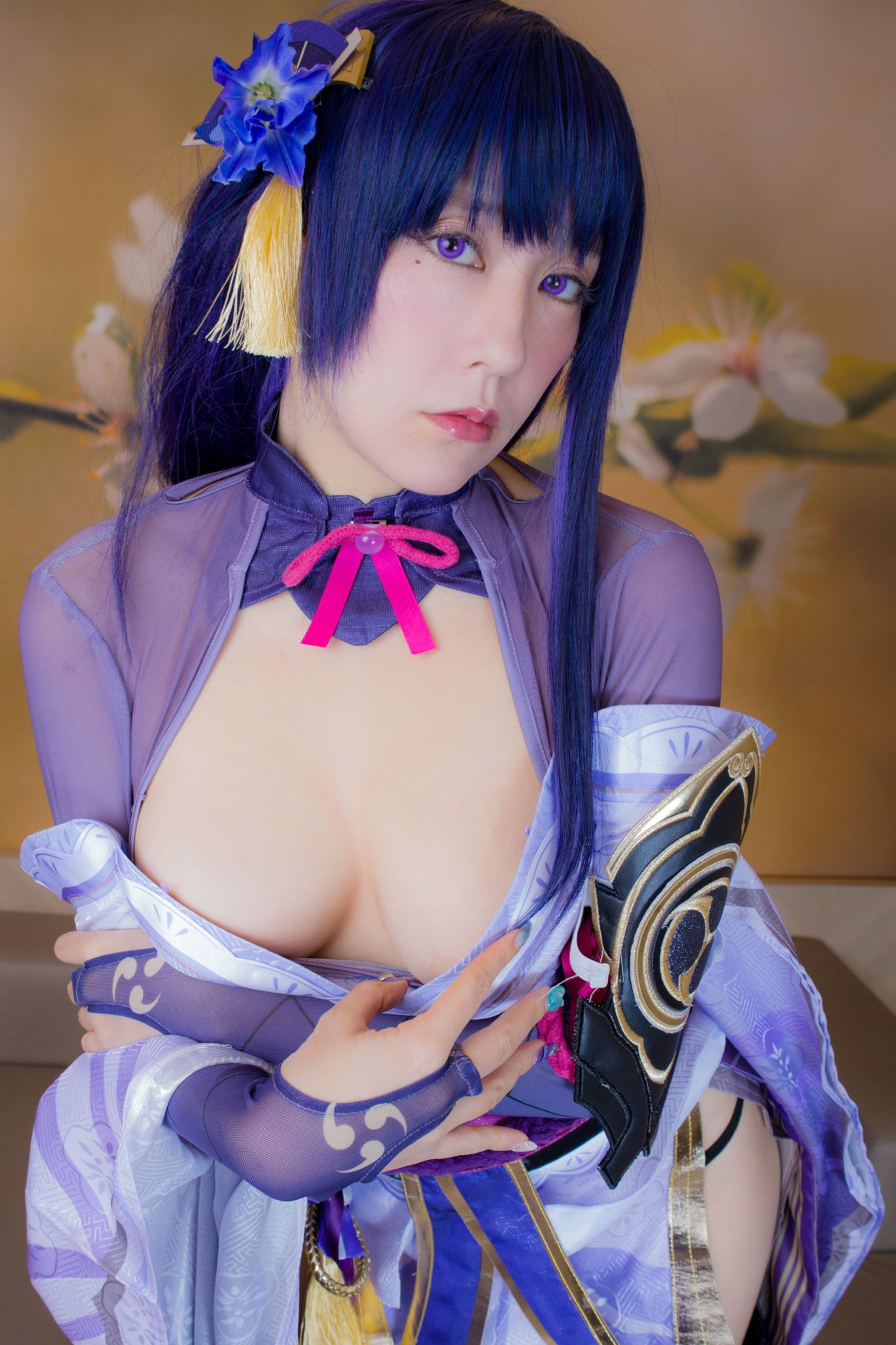 林檎蜜纪Cosplayer-HERESYNO_1.014 Raiden Shogun [145P-43MB]_第1集
