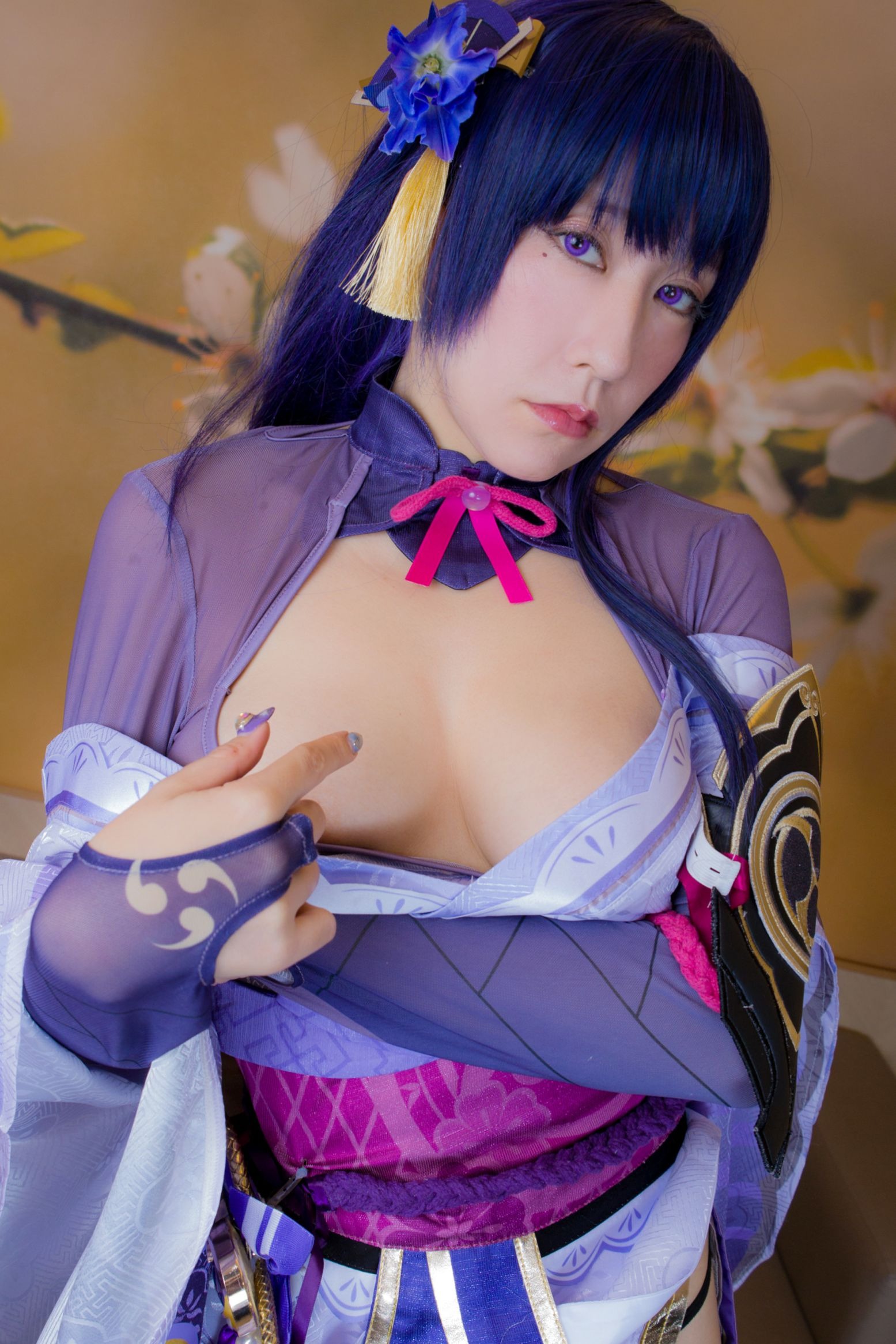 林檎蜜纪Cosplayer-HERESYNO_1.014 Raiden Shogun [145P-43MB]_第2集