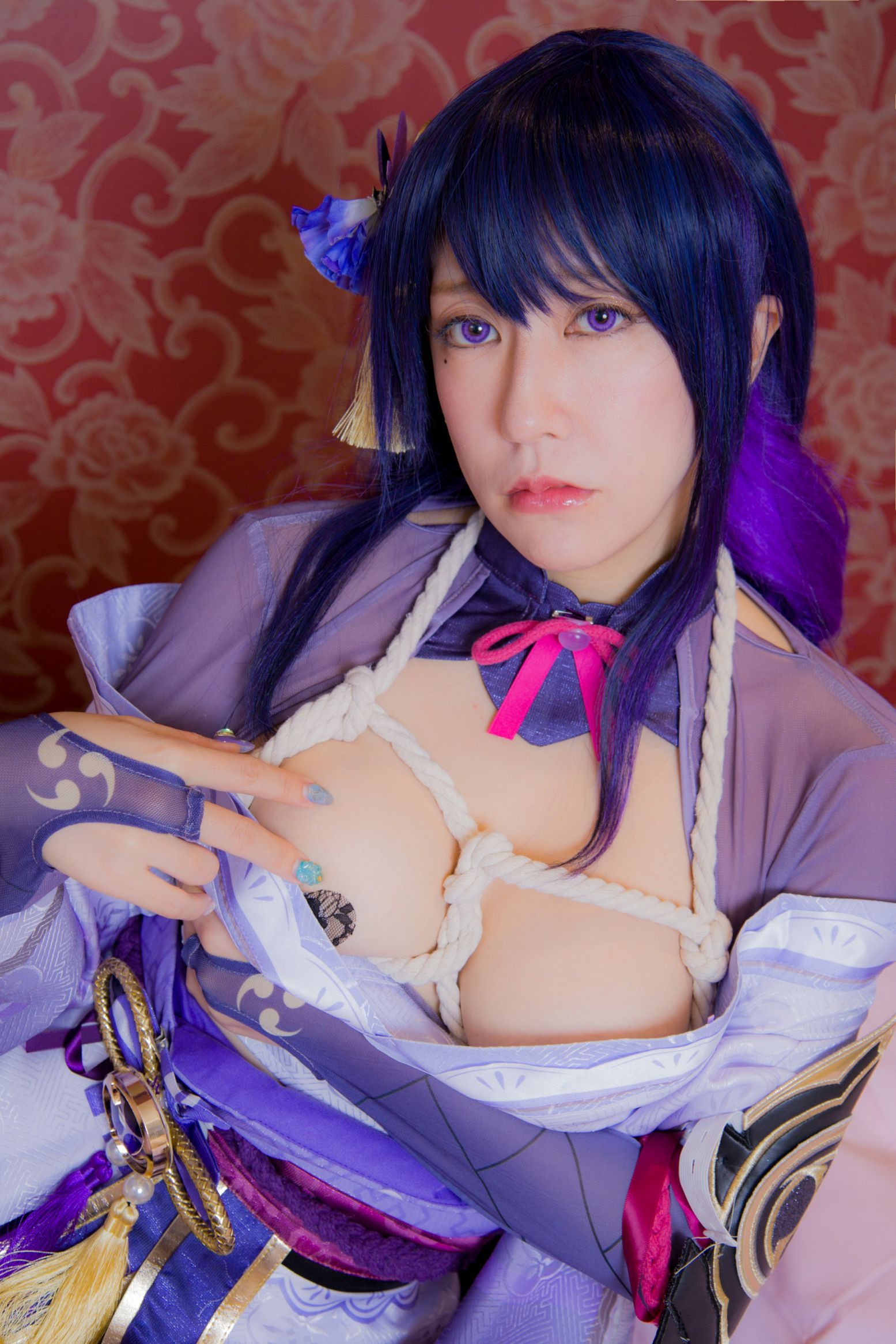林檎蜜纪Cosplayer-HERESYNO_1.014 Raiden Shogun [145P-43MB]_第3集