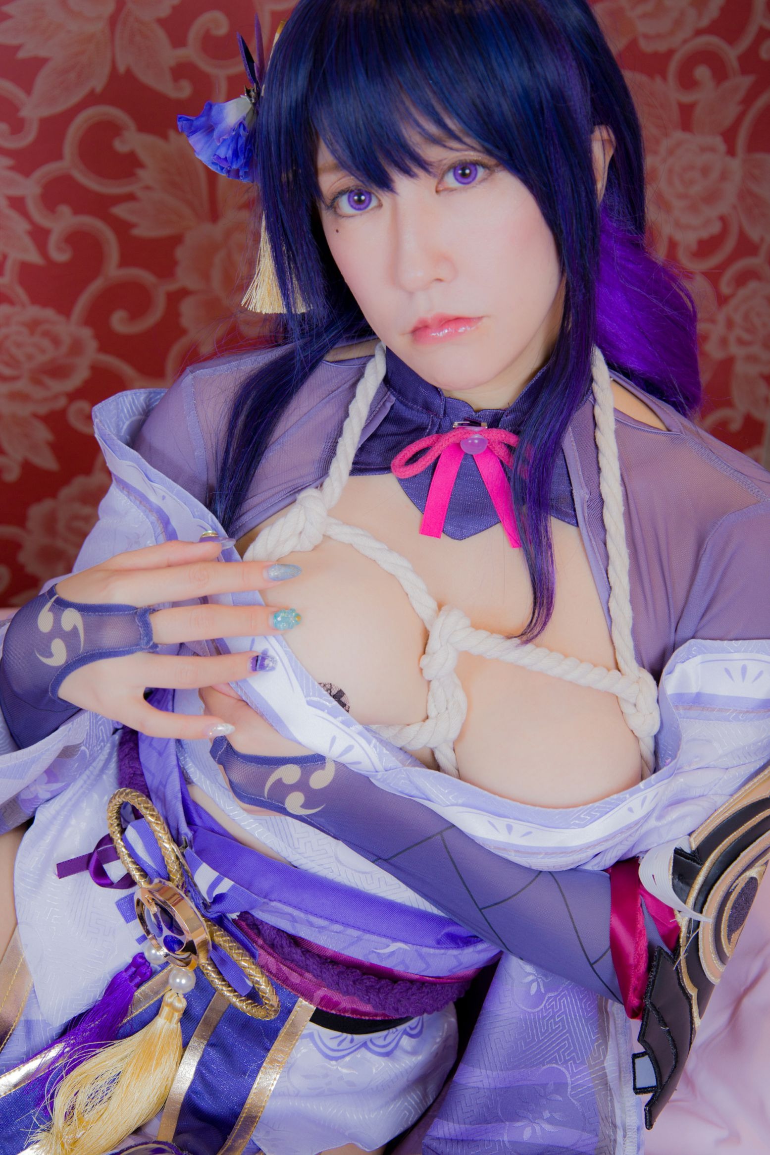 林檎蜜纪Cosplayer-HERESYNO_1.014 Raiden Shogun [145P-43MB]_第3集