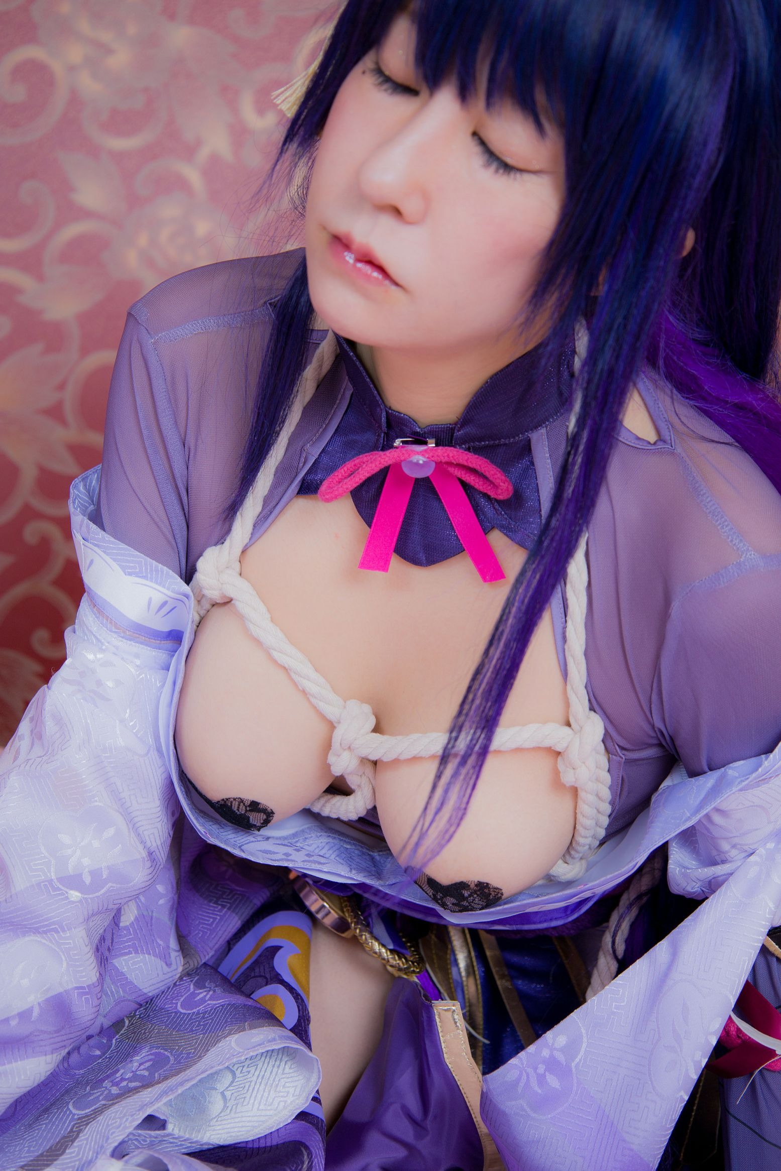 林檎蜜纪Cosplayer-HERESYNO_1.014 Raiden Shogun [145P-43MB]_第4集