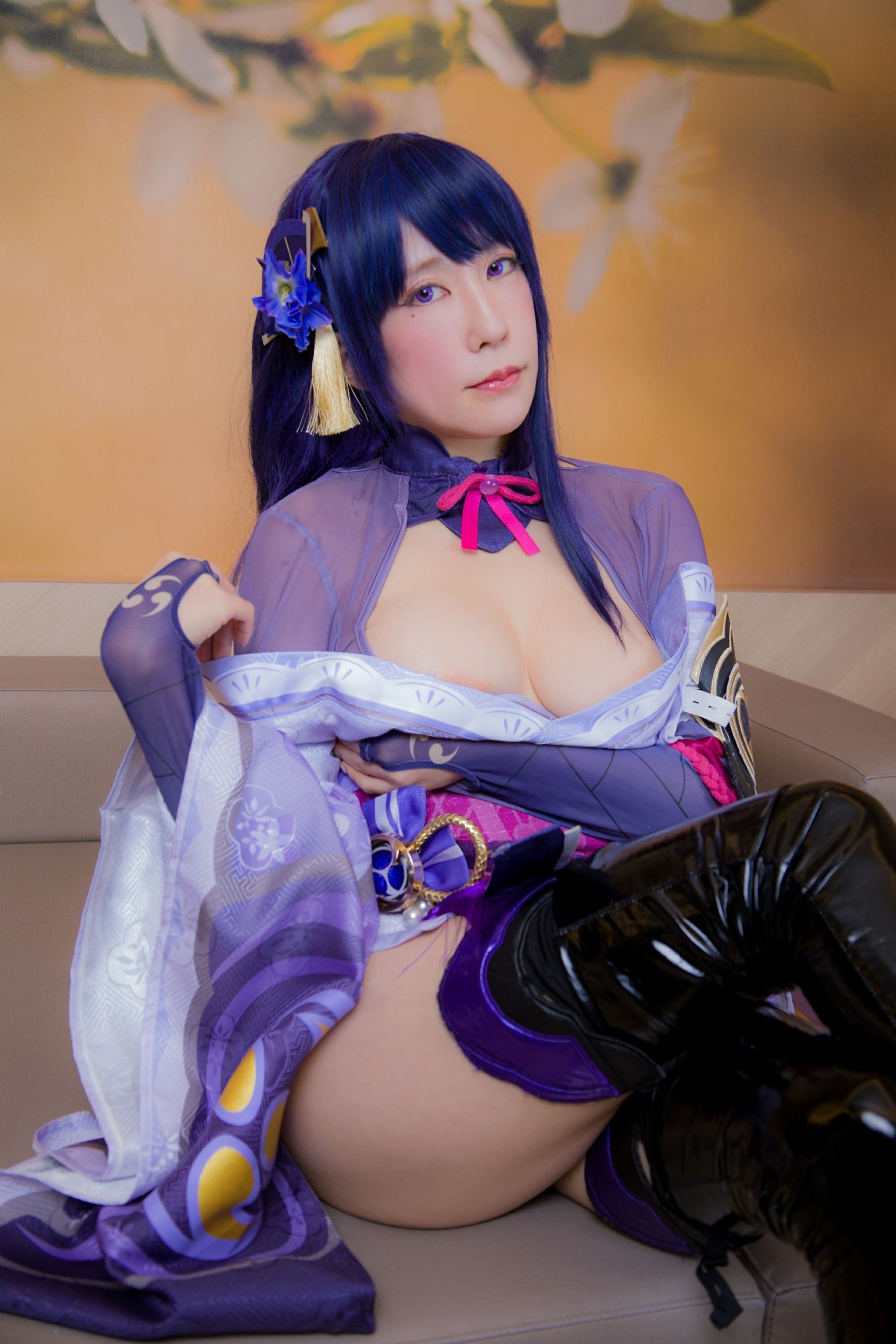 林檎蜜纪Cosplayer-HERESYNO_1.014 Raiden Shogun [145P-43MB]_第1集