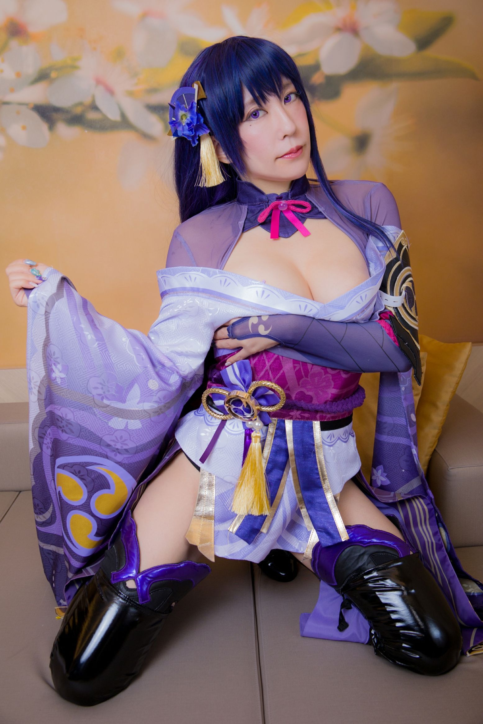 林檎蜜纪Cosplayer-HERESYNO_1.014 Raiden Shogun [145P-43MB]_第1集