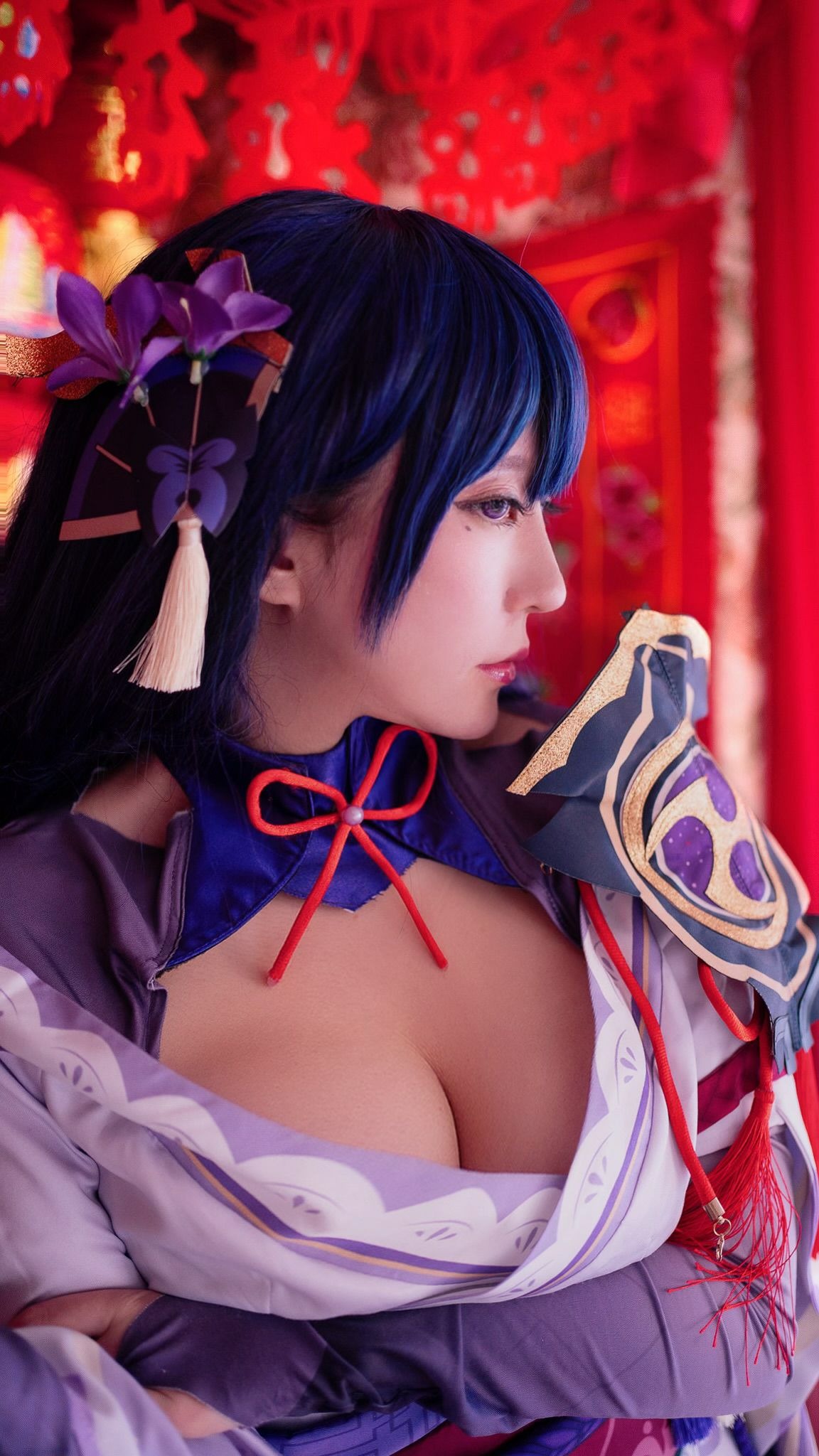 林檎蜜纪Cosplayer-HERESYNO_1.014 Raiden Shogun [145P-43MB]_第5集