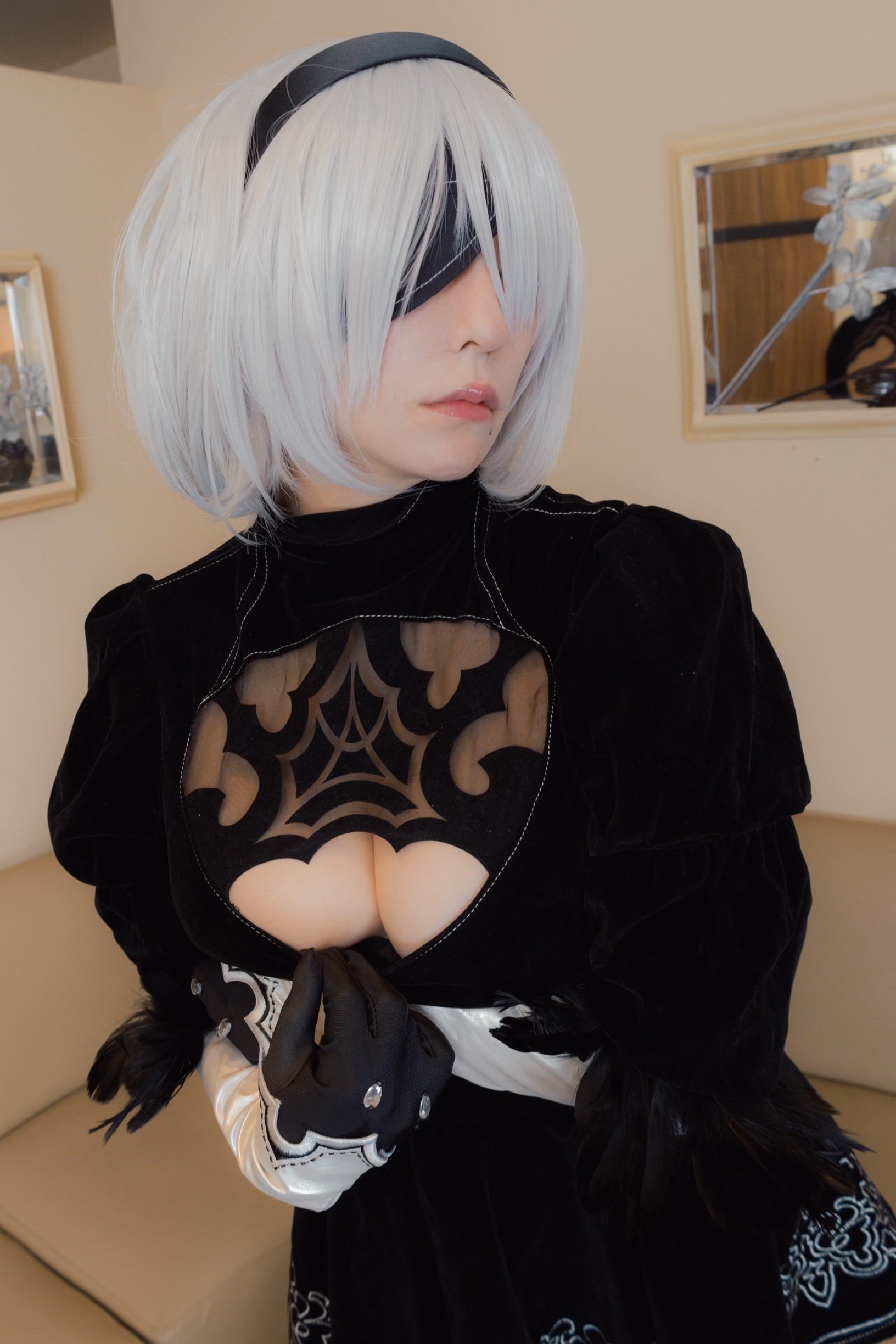 林檎蜜纪Cosplayer-HERESYNO_1.018 オートマタ2B [156P-75MB]_第1集