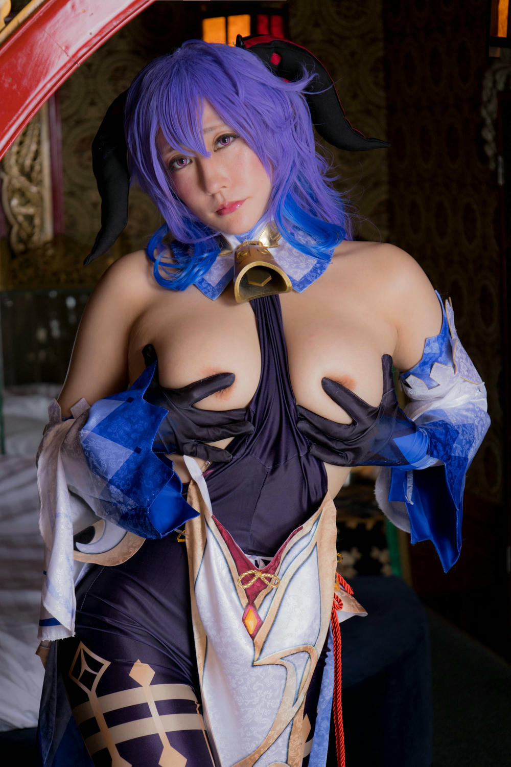 林檎蜜纪Cosplayer-HERESYNO_1.033 原ネ_申・淫ぱくと・一／甘雨 [159P-171MB]_第6集