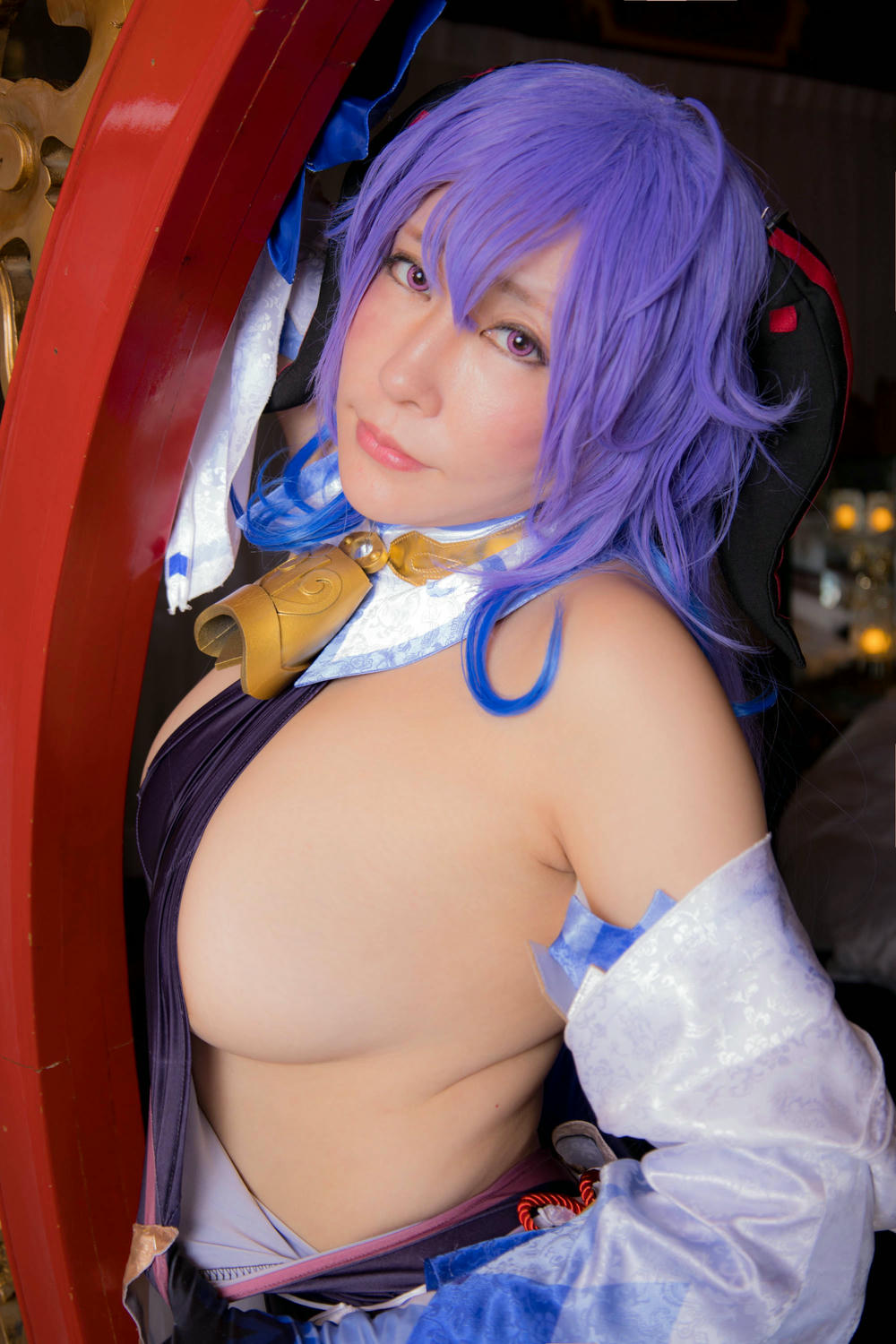 林檎蜜纪Cosplayer-HERESYNO_1.033 原ネ_申・淫ぱくと・一／甘雨 [159P-171MB]_第7集