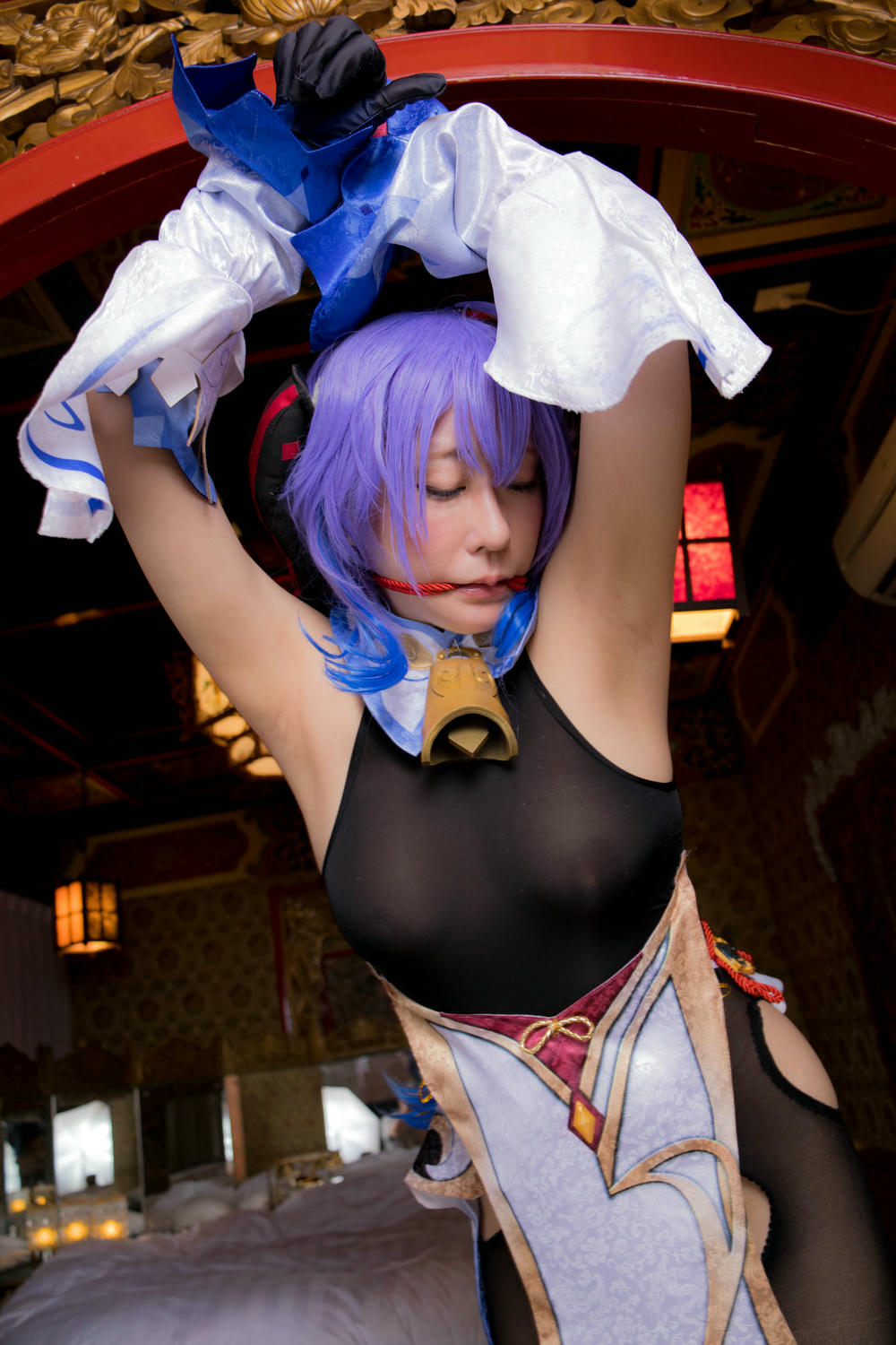 林檎蜜纪Cosplayer-HERESYNO_1.033 原ネ_申・淫ぱくと・一／甘雨 [159P-171MB]_第7集