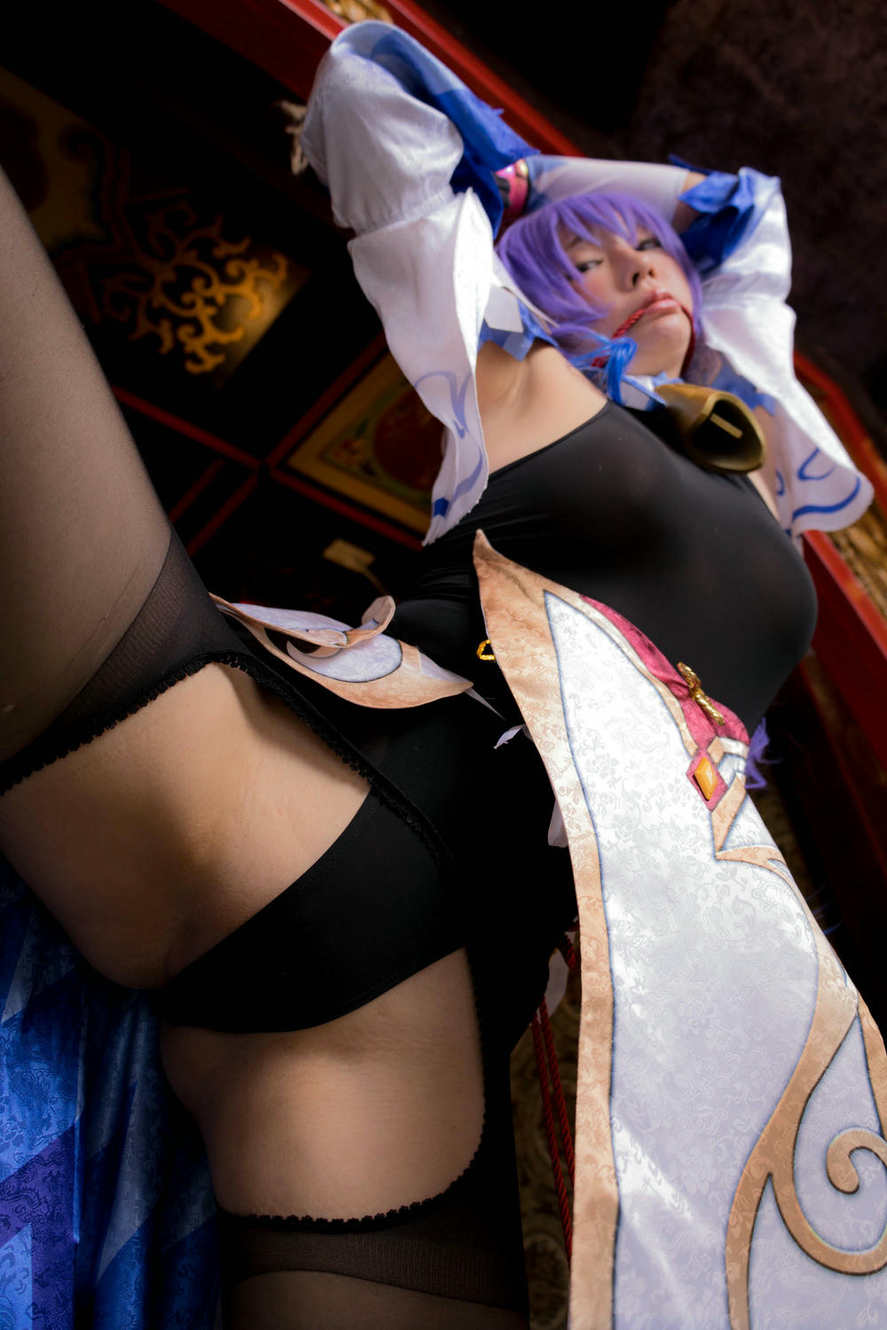 林檎蜜纪Cosplayer-HERESYNO_1.033 原ネ_申・淫ぱくと・一／甘雨 [159P-171MB]_第7集