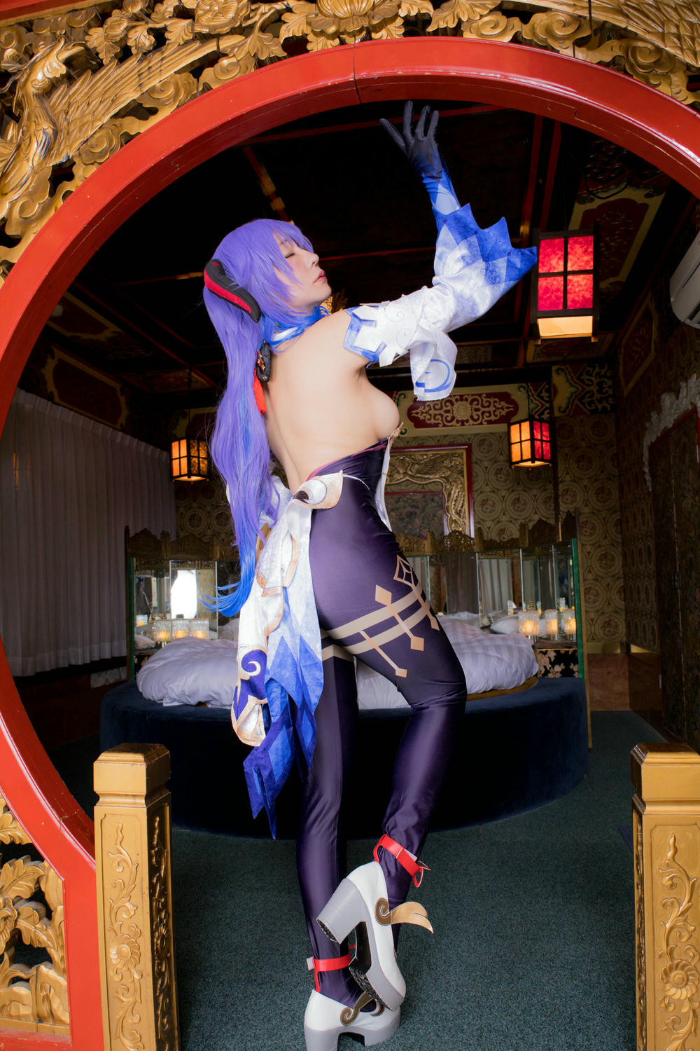 林檎蜜纪Cosplayer-HERESYNO_1.033 原ネ_申・淫ぱくと・一／甘雨 [159P-171MB]_第4集