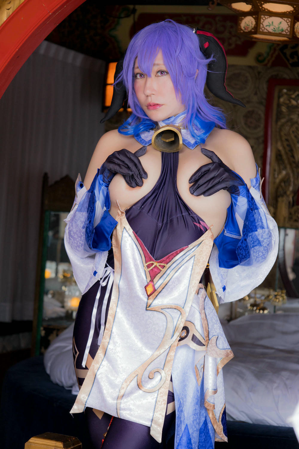 林檎蜜纪Cosplayer-HERESYNO_1.033 原ネ_申・淫ぱくと・一／甘雨 [159P-171MB]_第5集