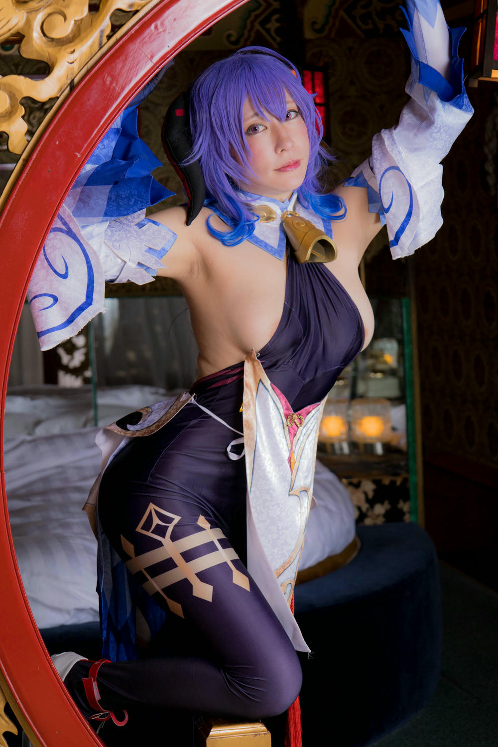 林檎蜜纪Cosplayer-HERESYNO_1.033 原ネ_申・淫ぱくと・一／甘雨 [159P-171MB]_第5集