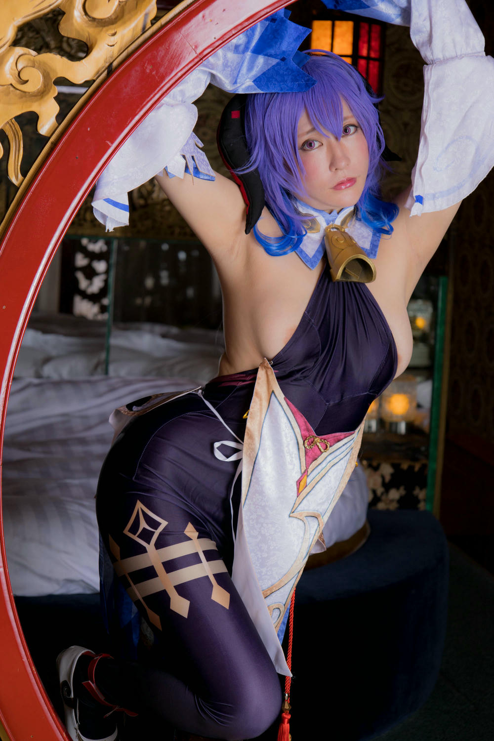 林檎蜜纪Cosplayer-HERESYNO_1.033 原ネ_申・淫ぱくと・一／甘雨 [159P-171MB]_第5集