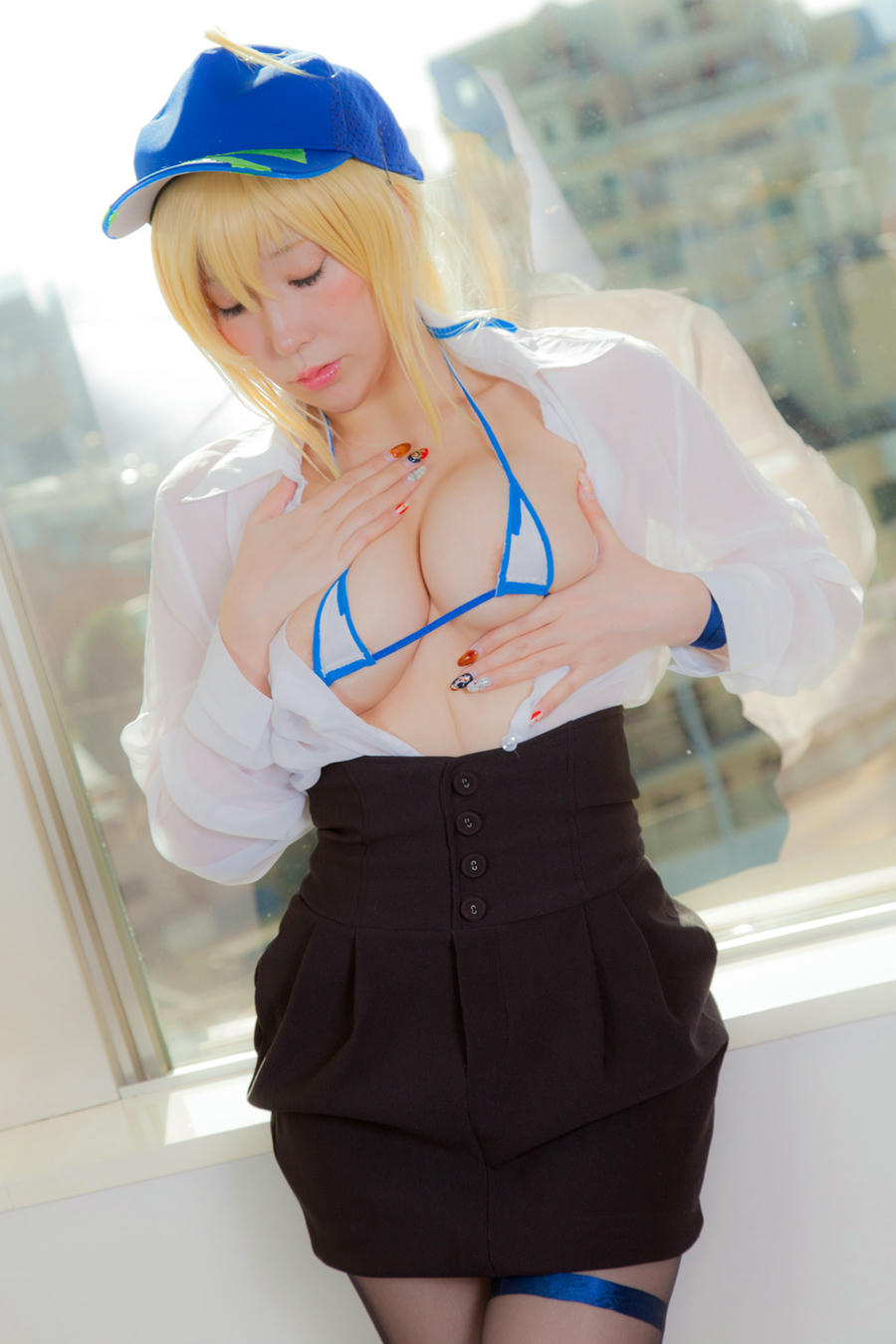 林檎蜜纪Cosplayer-HERESYNO_1.04 エッチな謎のヒロインXXの人 [148P-230MB]_第4集