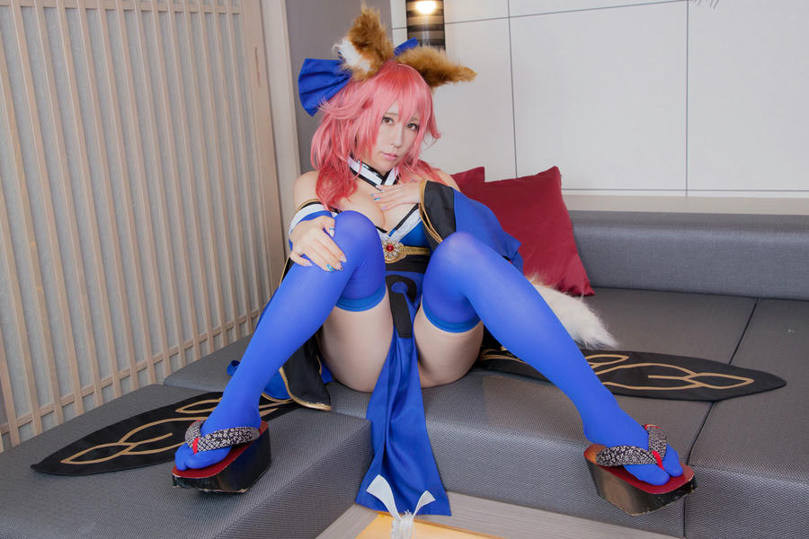 林檎蜜纪Cosplayer-HERESYNO.02 エッチな玉藻の人 [132P3V-4_1.33GB]_第2集