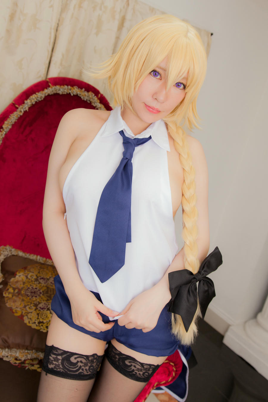 林檎蜜纪Cosplayer-HERESYNO_1.06 エッチなジャンヌお姉ちゃんの人 [157P-302MB]_第3集