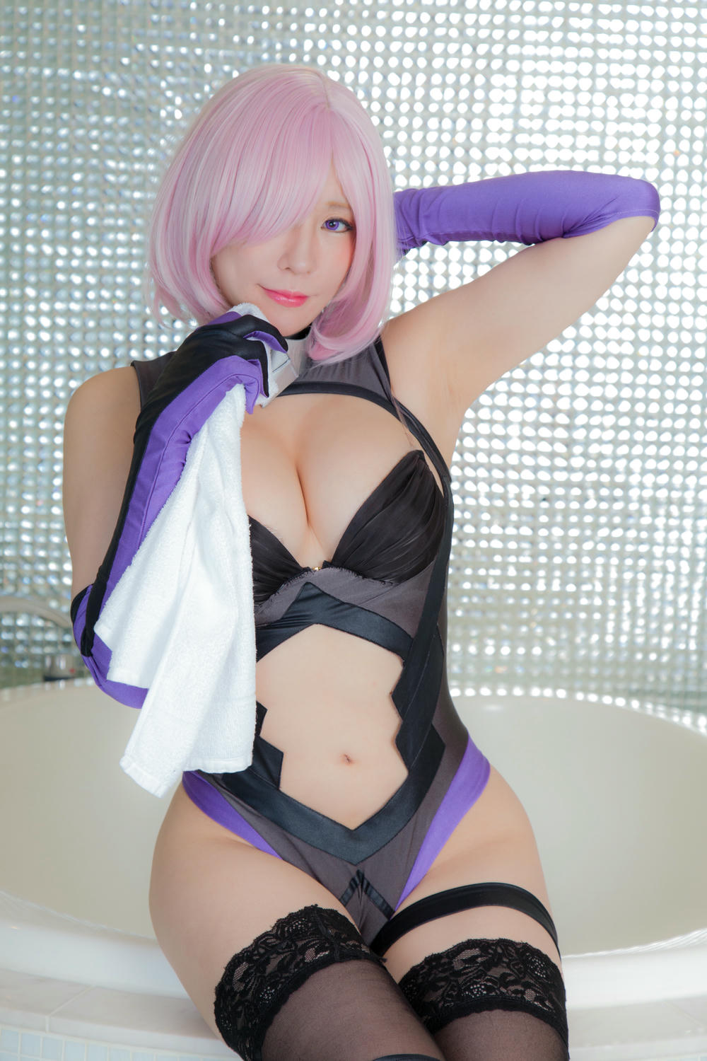 林檎蜜纪Cosplayer-HERESYNO_1.12 エッチなマシュの人・絆ＭＡＸ [175P-439MB]_第2集