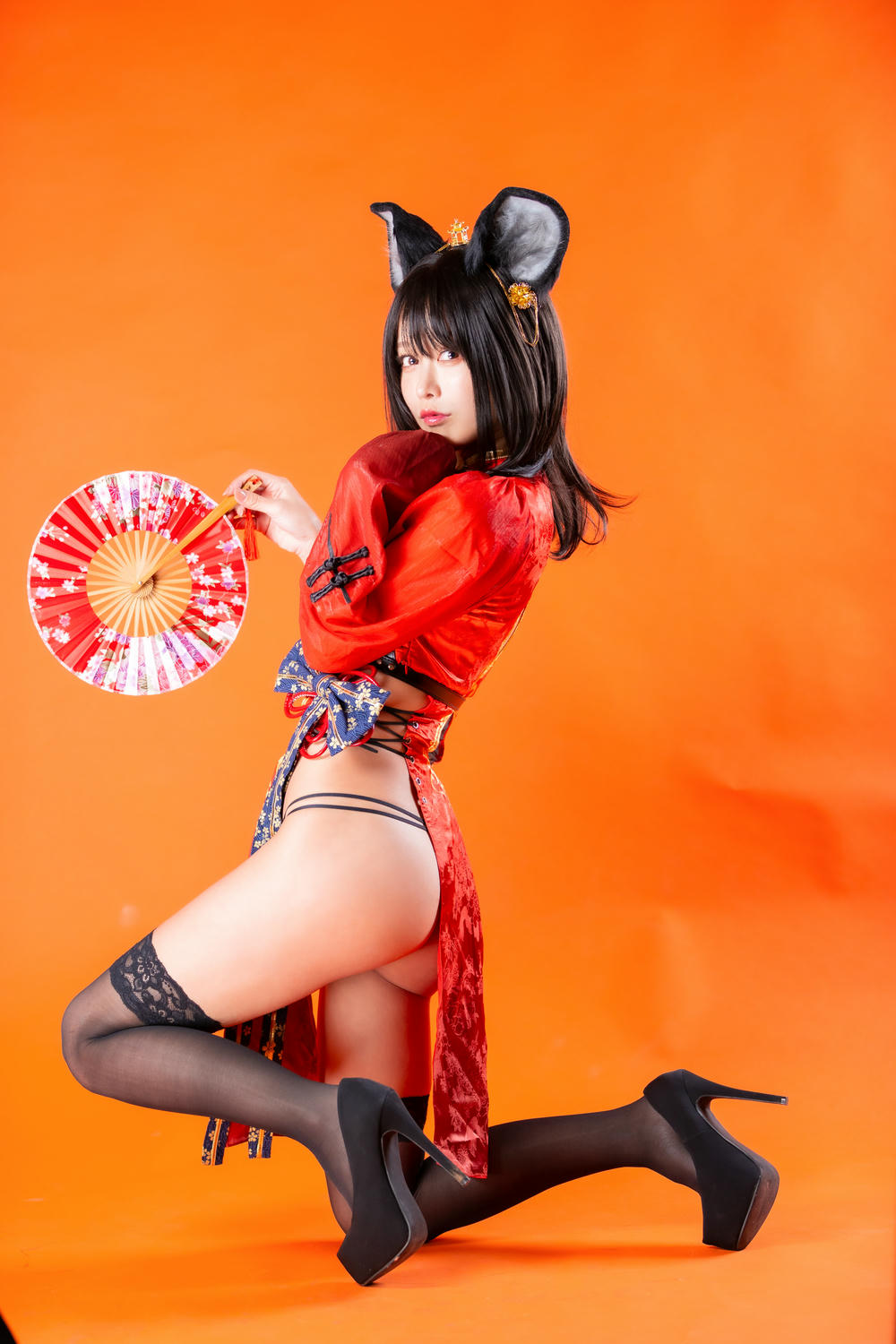 日本coser-193iKkyu3-いくみ-_けもみみチャイナ🐭❤️_第1集