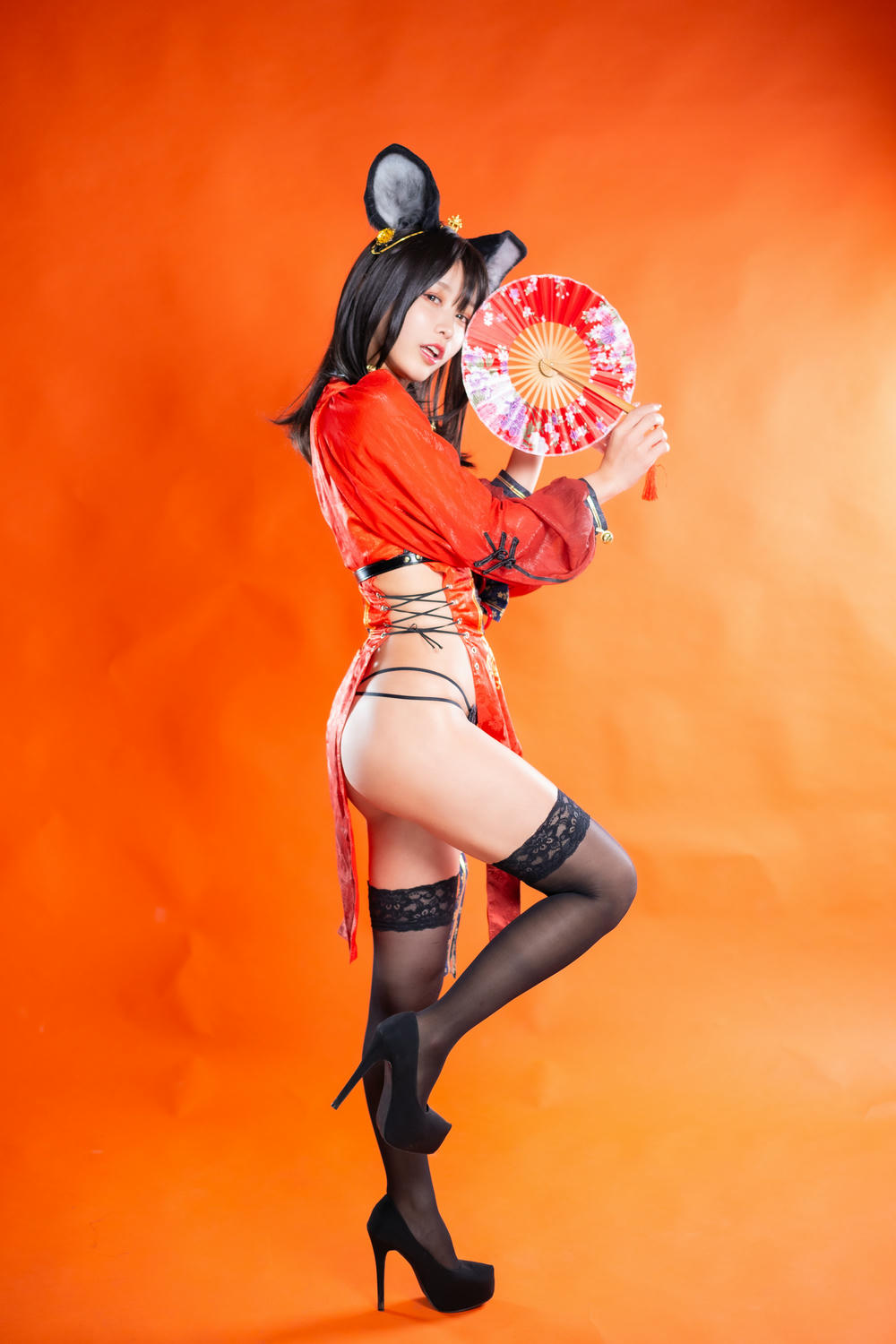 日本coser-193iKkyu3-いくみ-_けもみみチャイナ🐭❤️_第1集