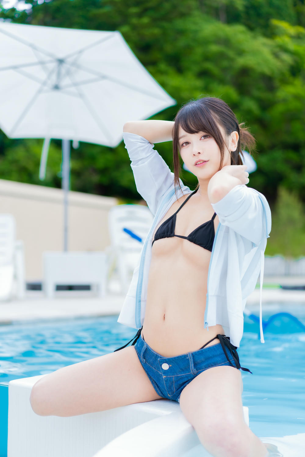 日本coser-193iKkyu3-いくみ-_夏のちっちゃいビキニ☀️_第1集