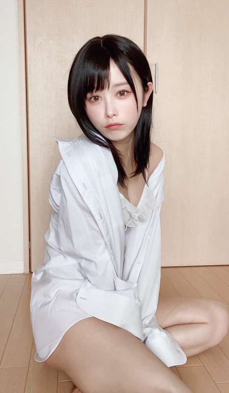 日本coser-193iKkyu3-シフォン下着とシャツ(_✌︎_ω_)✌︎_by_いくみ_from_Fantia_Kemono_第1集