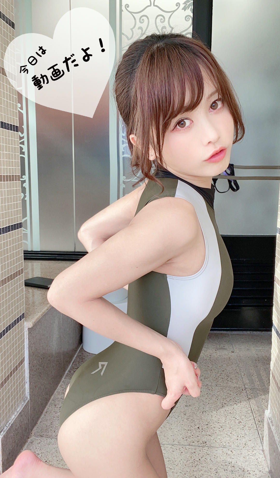 日本coser-193iKkyu3-ジッパーを上げ下げする動画🤐💕_by_いくみ_第1集