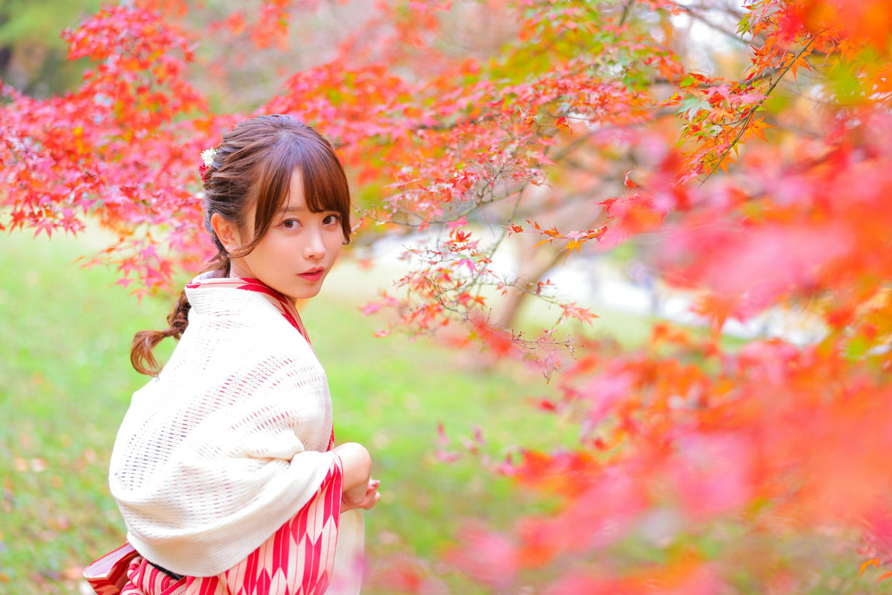 日本coser-193iKkyu3-着物で紅葉🍁✨_by_いくみ_第1集