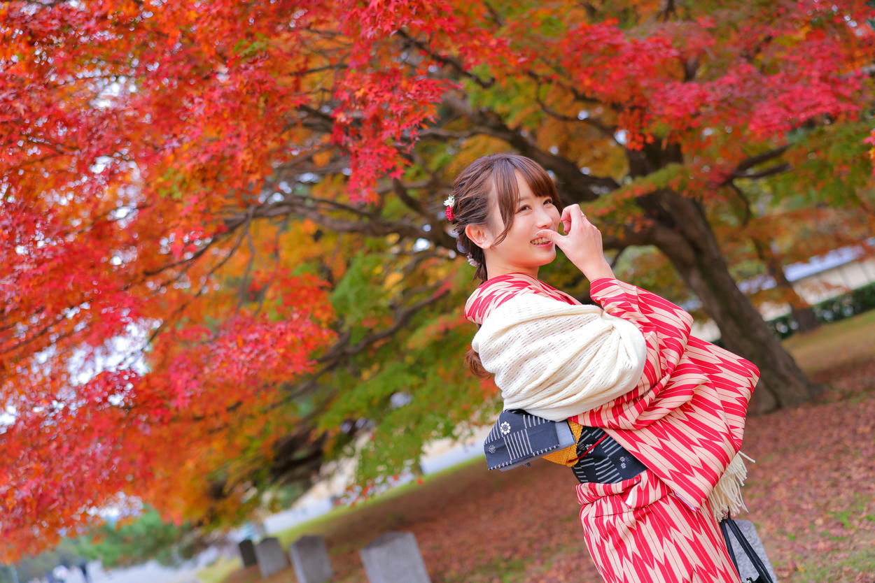 日本coser-193iKkyu3-着物で紅葉🍁✨_by_いくみ_第1集