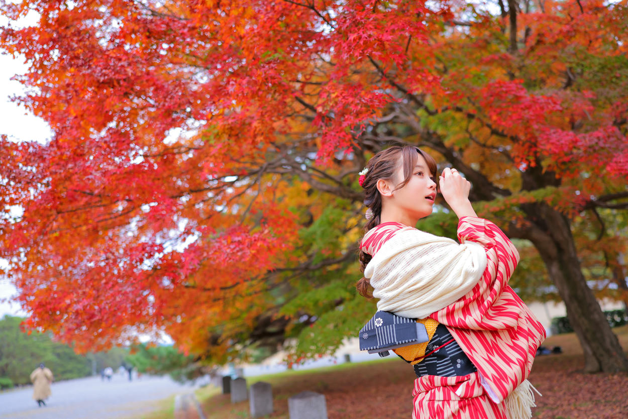 日本coser-193iKkyu3-着物で紅葉🍁✨_by_いくみ_第1集