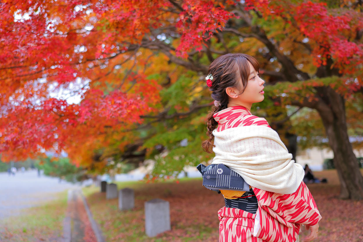 日本coser-193iKkyu3-着物で紅葉🍁✨_by_いくみ_第1集
