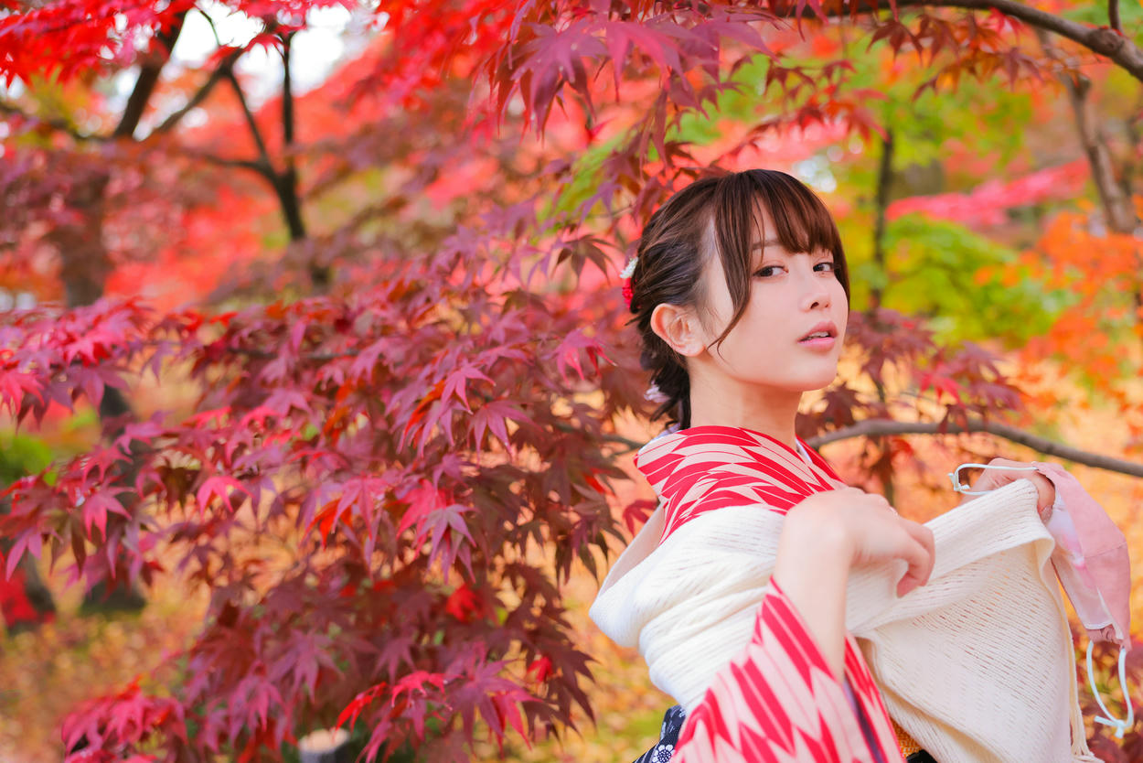 日本coser-193iKkyu3-着物で紅葉🍁✨_by_いくみ_第1集