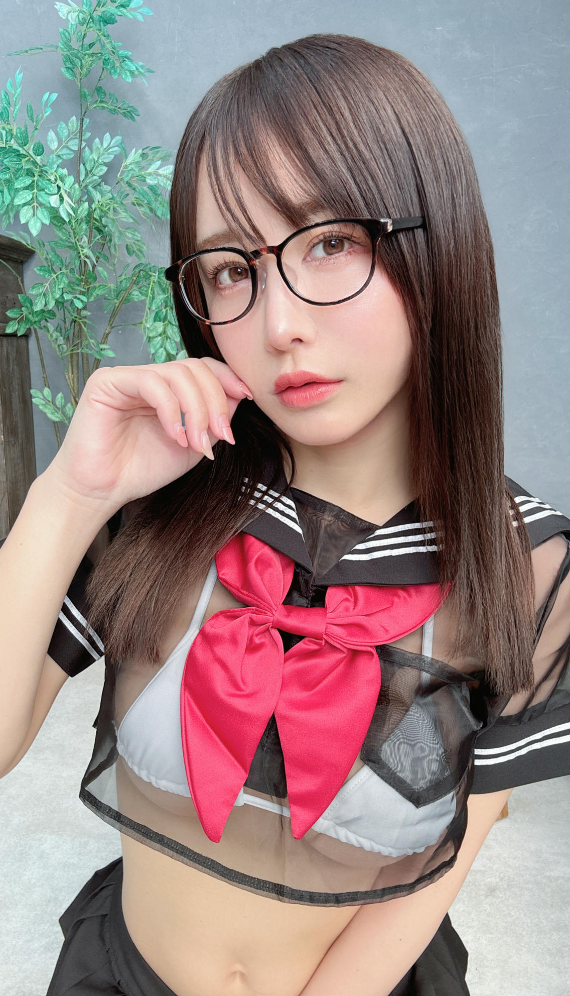日本coser-193iKkyu3-いくみ-2024-05-12 See-Through Sailor Uniformwngzbcv 35P_第1集