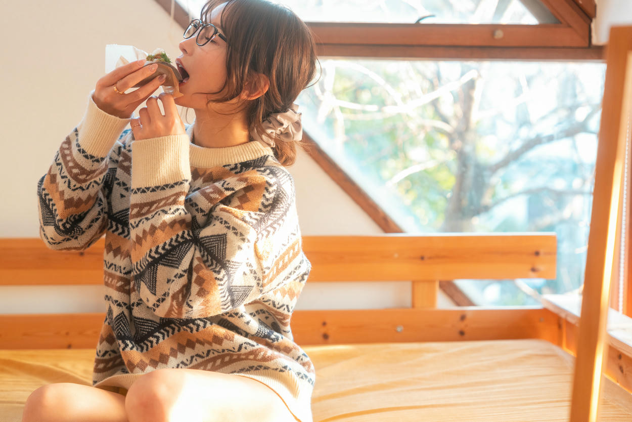 日本coser-193iKkyu3-いくみ-[2023.03.14] Warm and Fluffy Knit 🧶_第1集