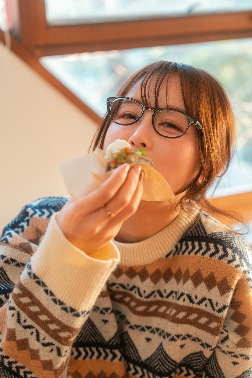 日本coser-193iKkyu3-いくみ-[2023.03.14] Warm and Fluffy Knit 🧶_第1集