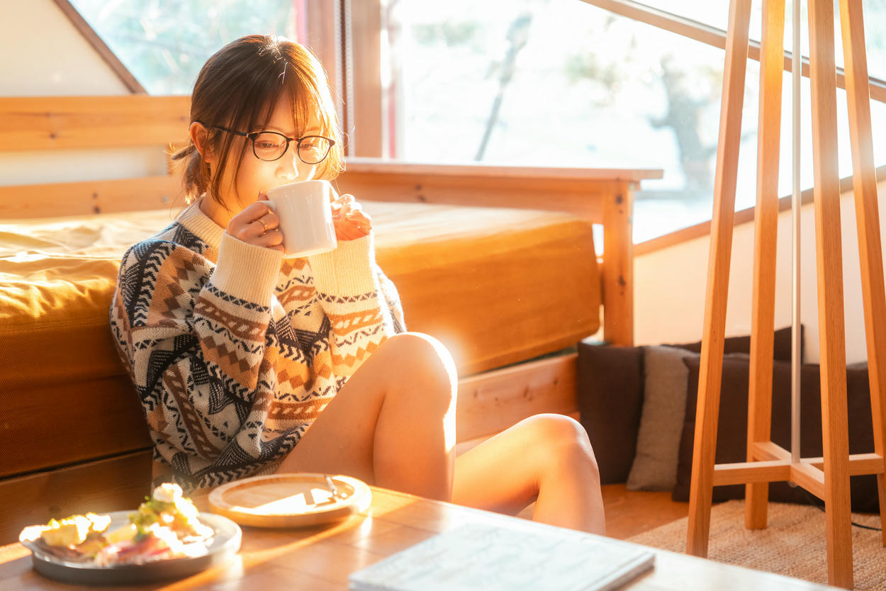 日本coser-193iKkyu3-いくみ-[2023.03.14] Warm and Fluffy Knit 🧶_第1集