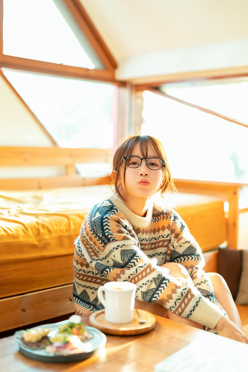 日本coser-193iKkyu3-いくみ-[2023.03.14] Warm and Fluffy Knit 🧶_第1集