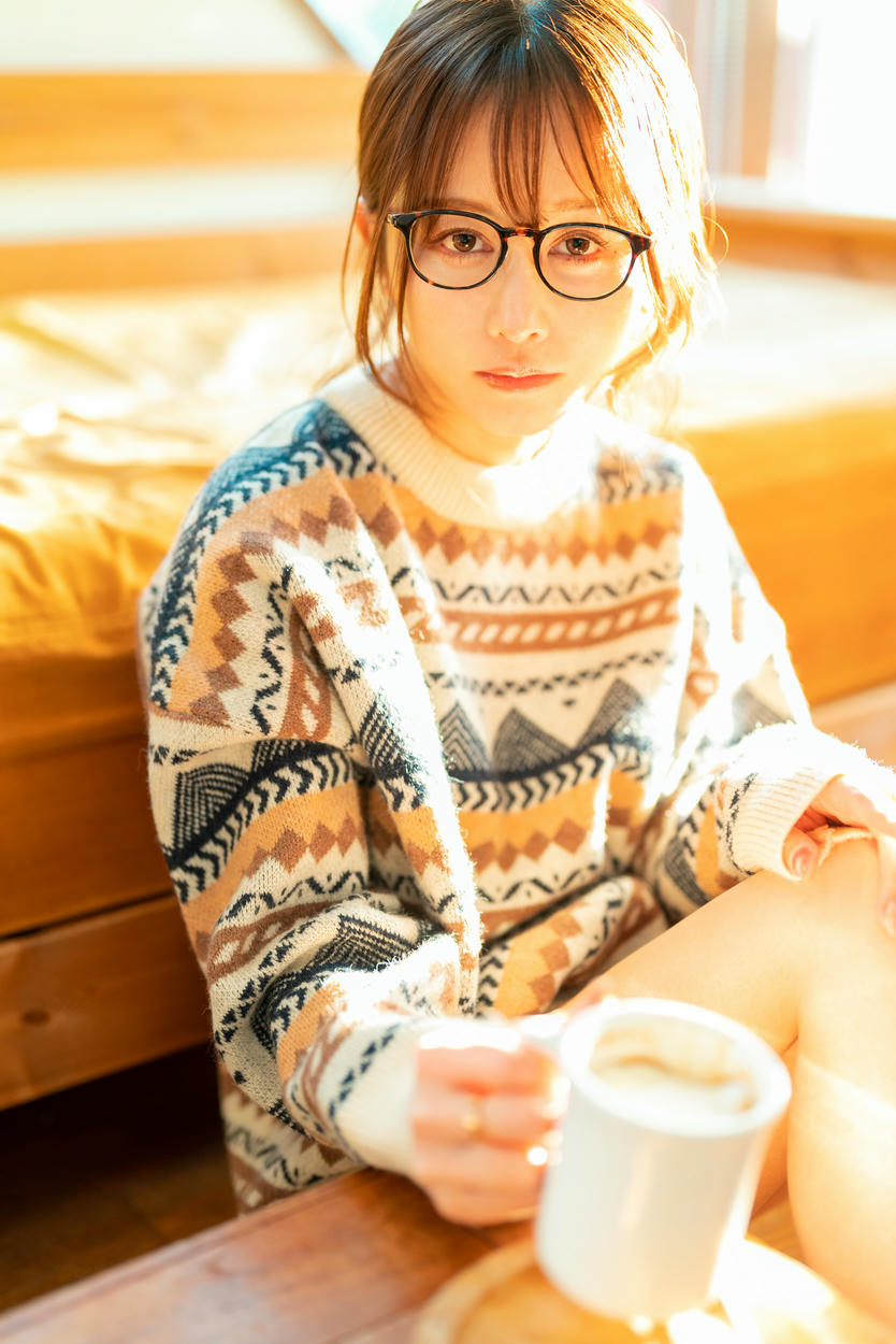 日本coser-193iKkyu3-いくみ-[2023.03.14] Warm and Fluffy Knit 🧶_第1集