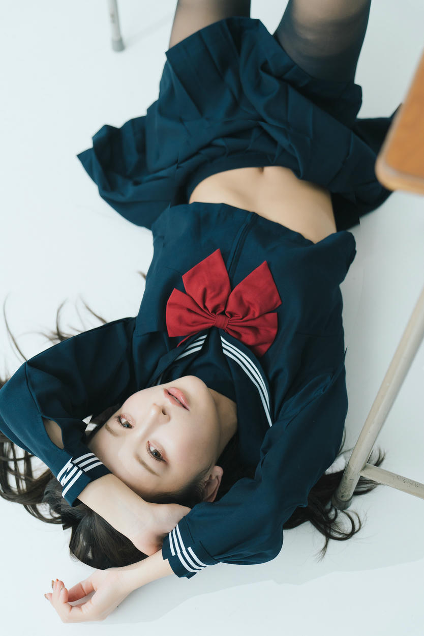 日本coser-193iKkyu3-いくみ-[2023.05.14] Emo Sailor Uniform🎓_第1集