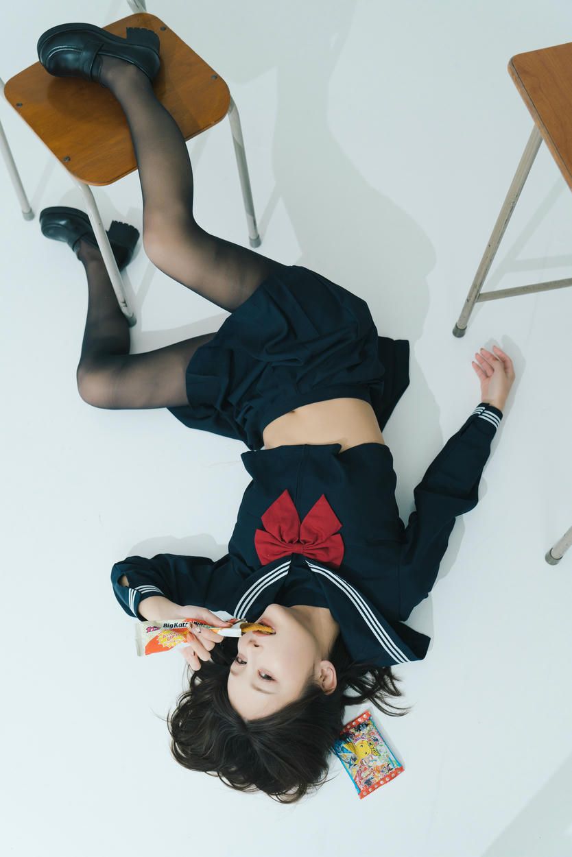 日本coser-193iKkyu3-いくみ-[2023.05.14] Emo Sailor Uniform🎓_第1集