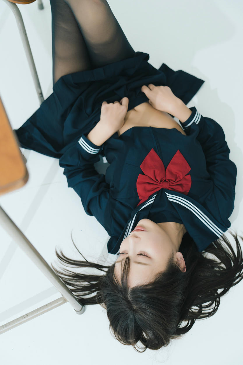日本coser-193iKkyu3-いくみ-[2023.05.14] Emo Sailor Uniform🎓_第1集