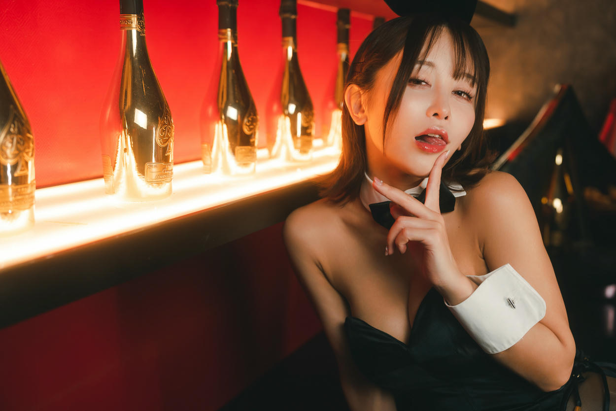 日本coser-193iKkyu3-2023バニーガール🐰🖤_by_いくみ_第1集