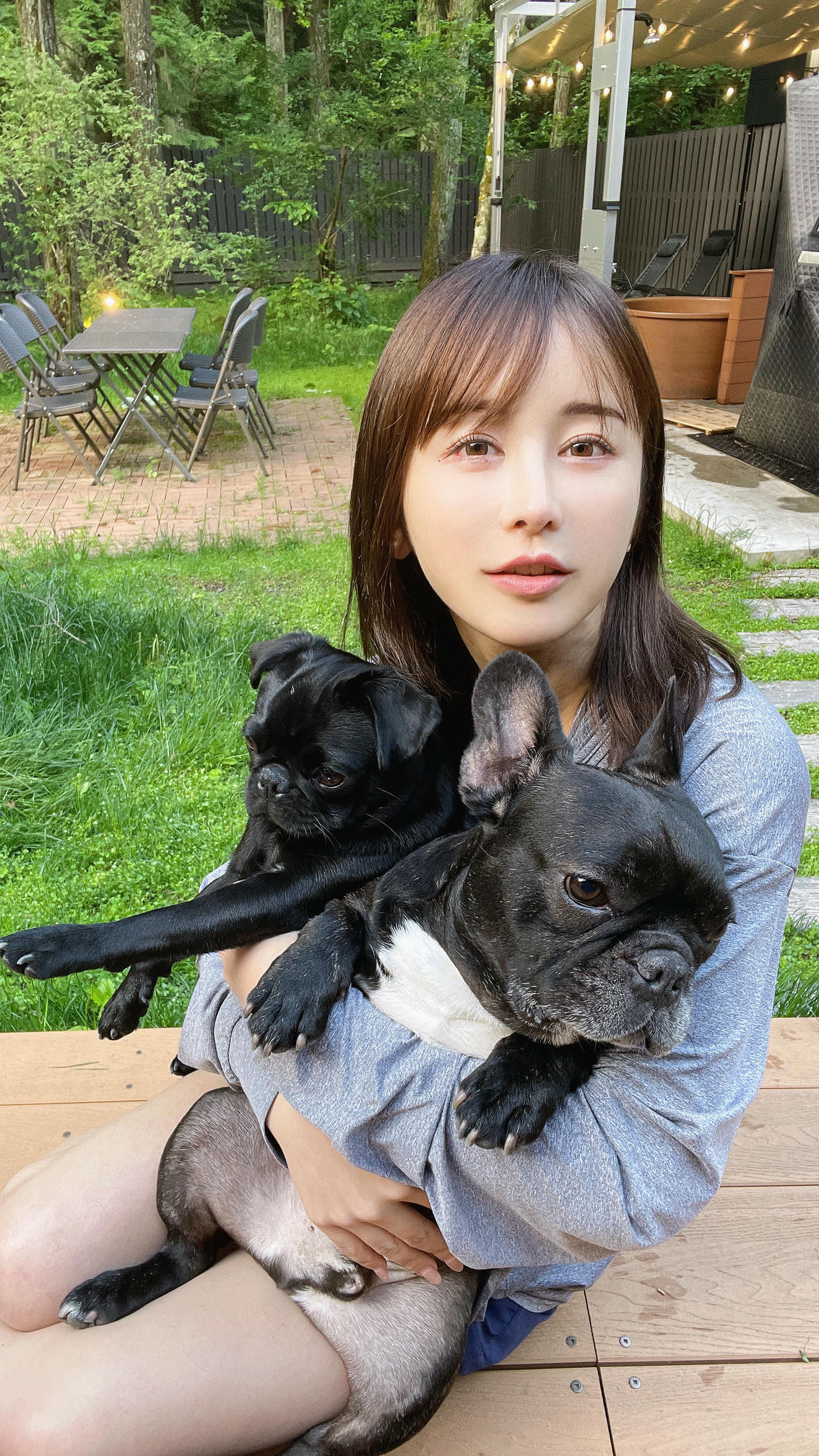 日本coser-193iKkyu3-いくみ-[2023.06.04] Luxury Camping with my Dog🐶_第1集