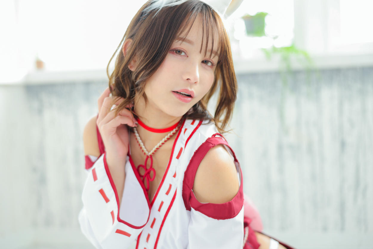 日本coser-193iKkyu3-いくみ-[2023.06.18] Bunny Shrine Maiden🐰🌅_第2集