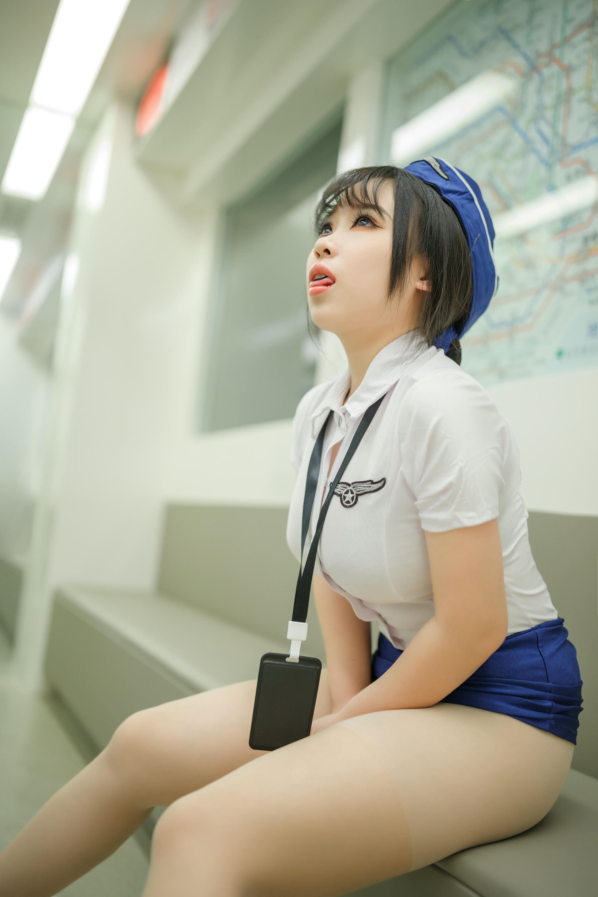 yuuhui玉汇 NO.007 胡桃猫 – 电车 [164P6V2.92GB]_第3集