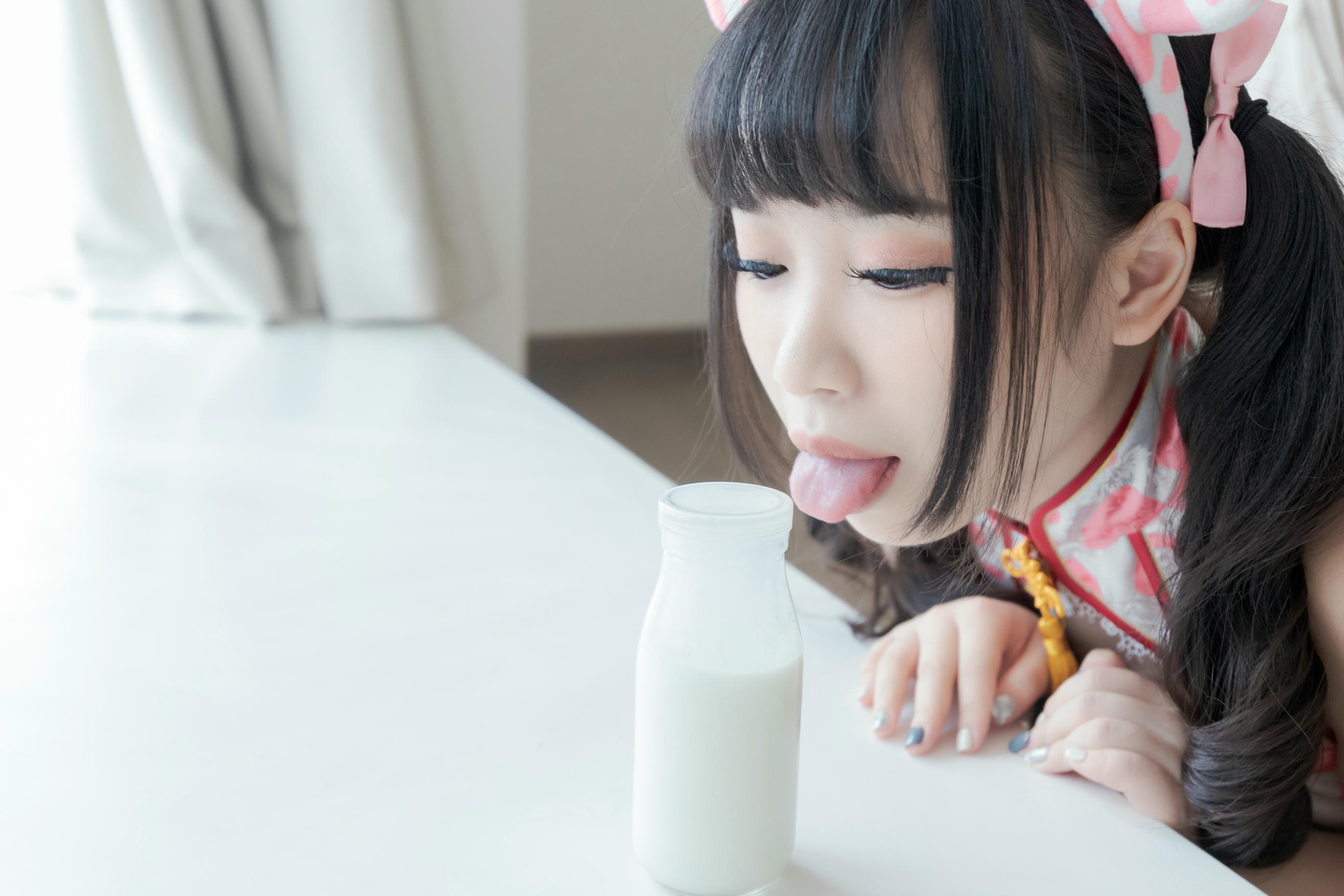 胡桃猫Kurumineko NO.018 蜜桃牛乳 [134P1V 2.43GB]_第4集